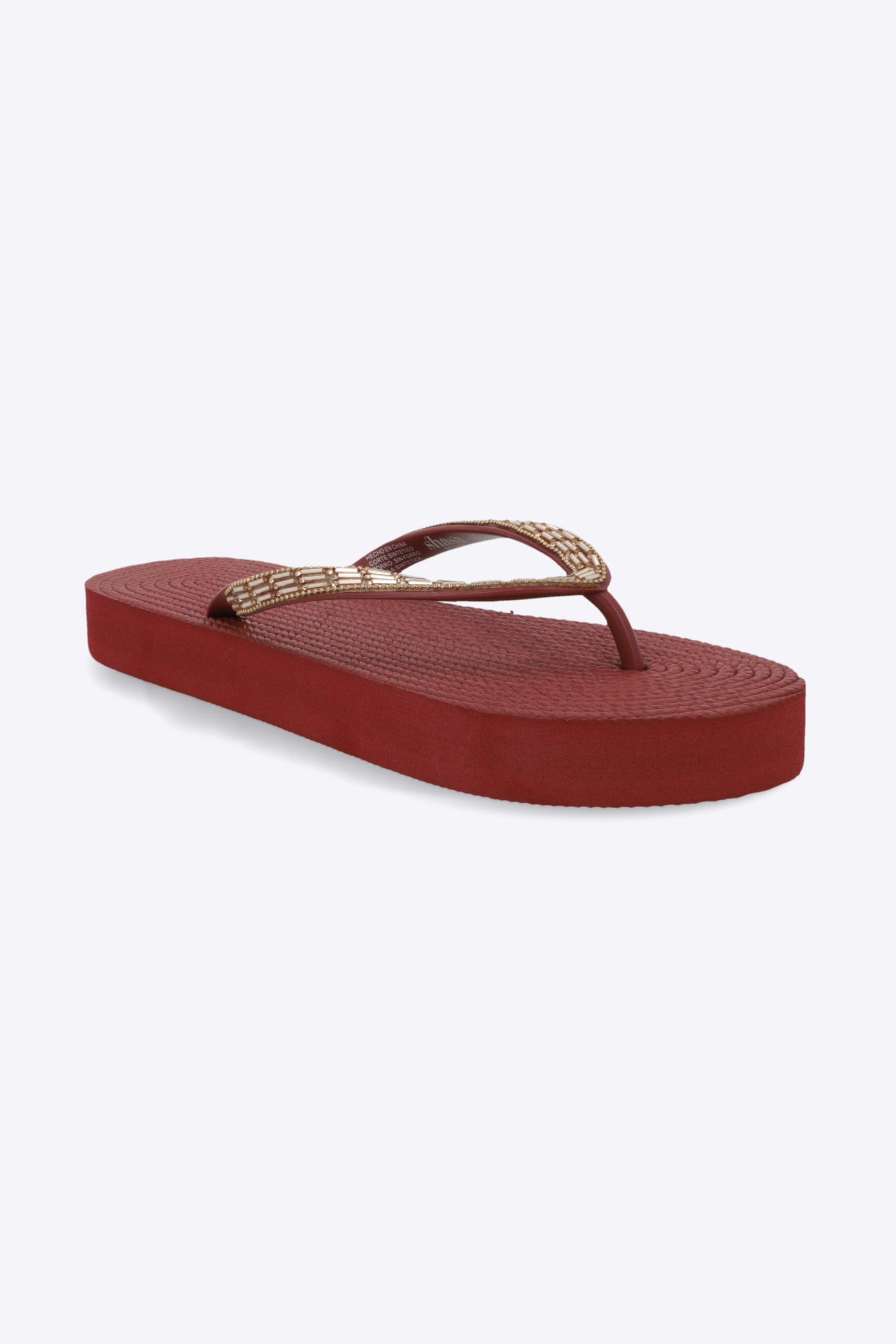 Flip flop chinela brillos largos