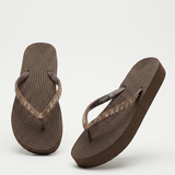 Flip flop chinela brillos largos