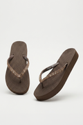Flip flop chinela brillos largos