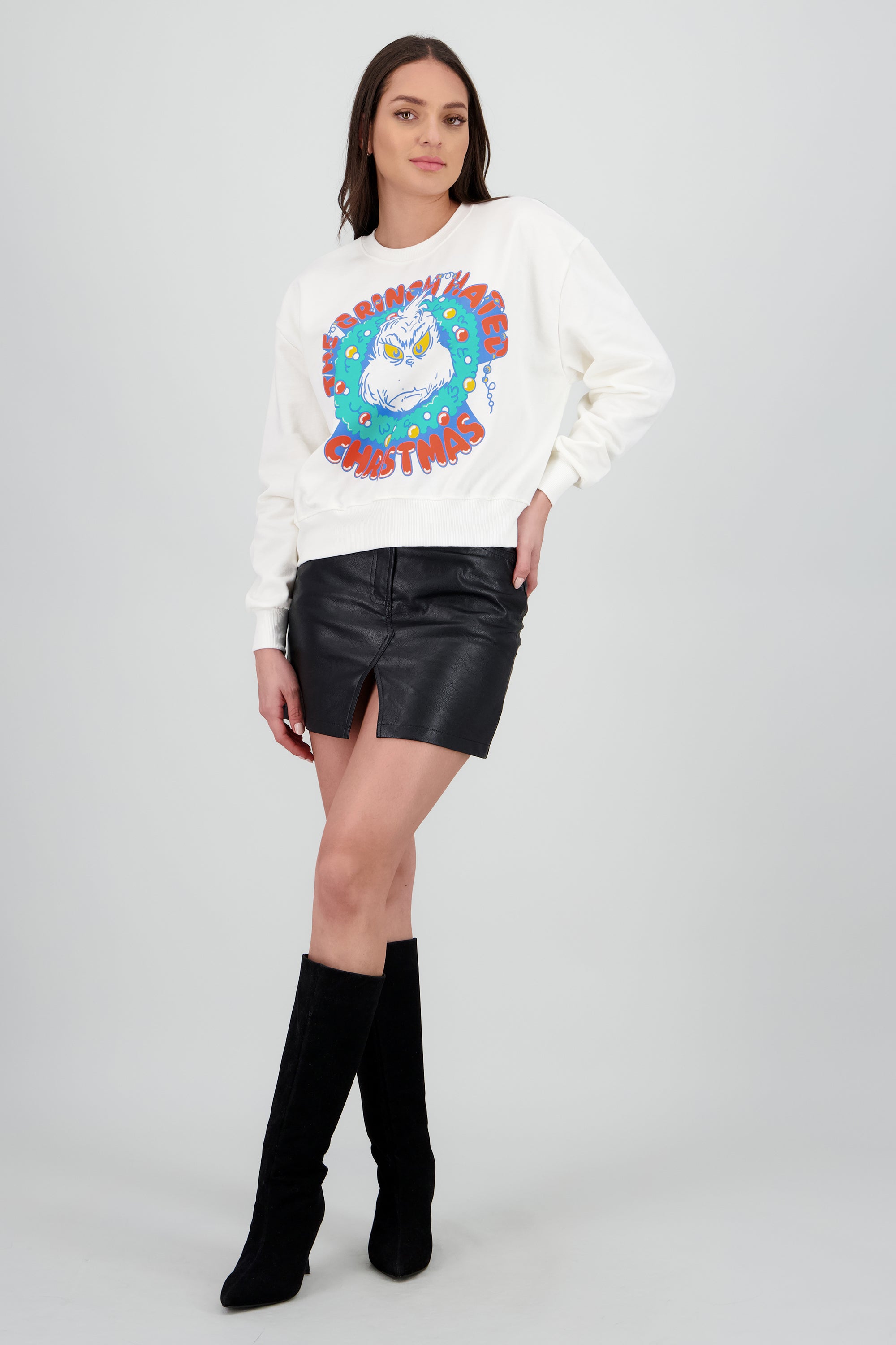 sudadera grinch hated HUESO