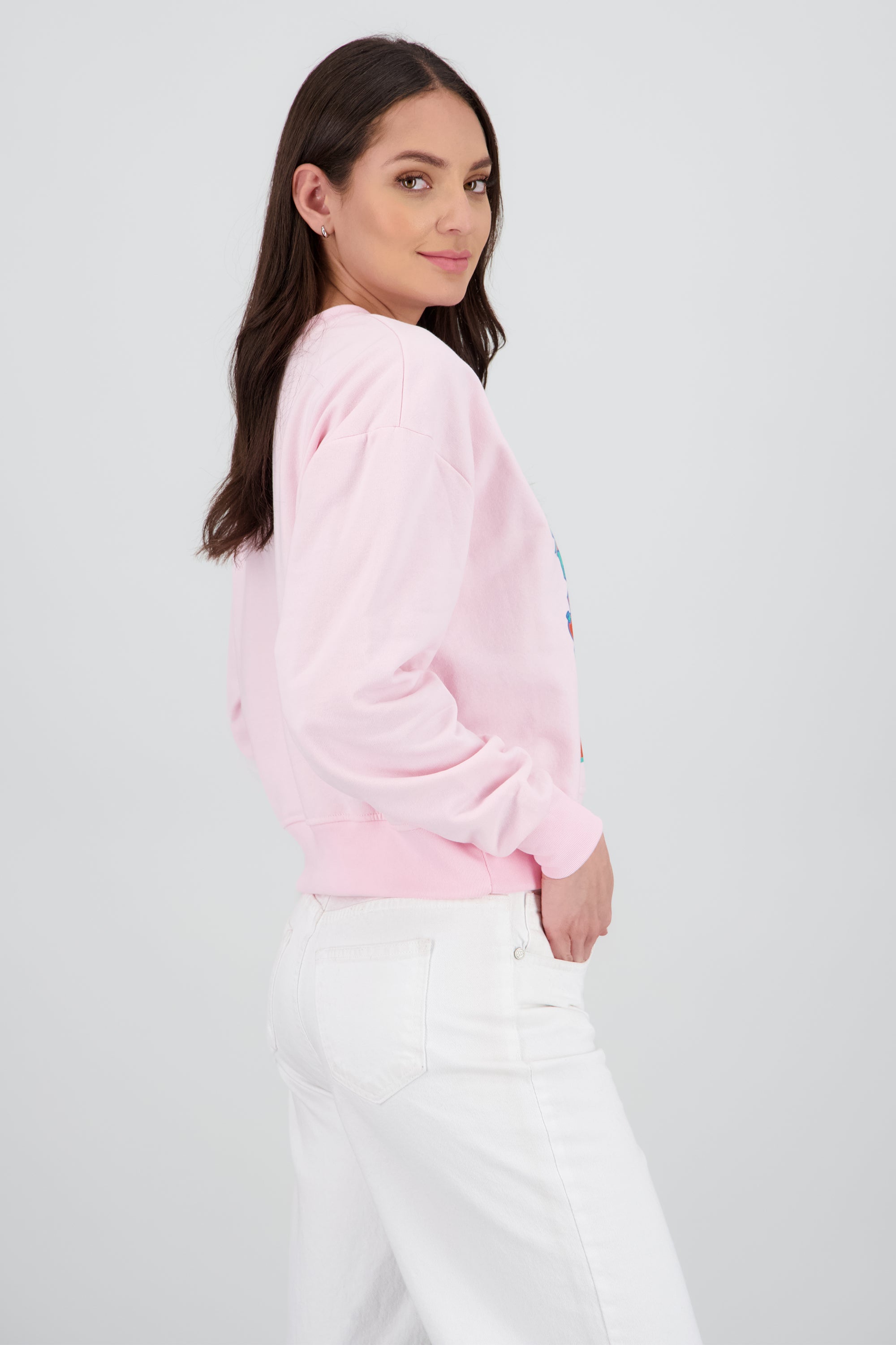 Sudadera grinch angel ROSA PASTEL