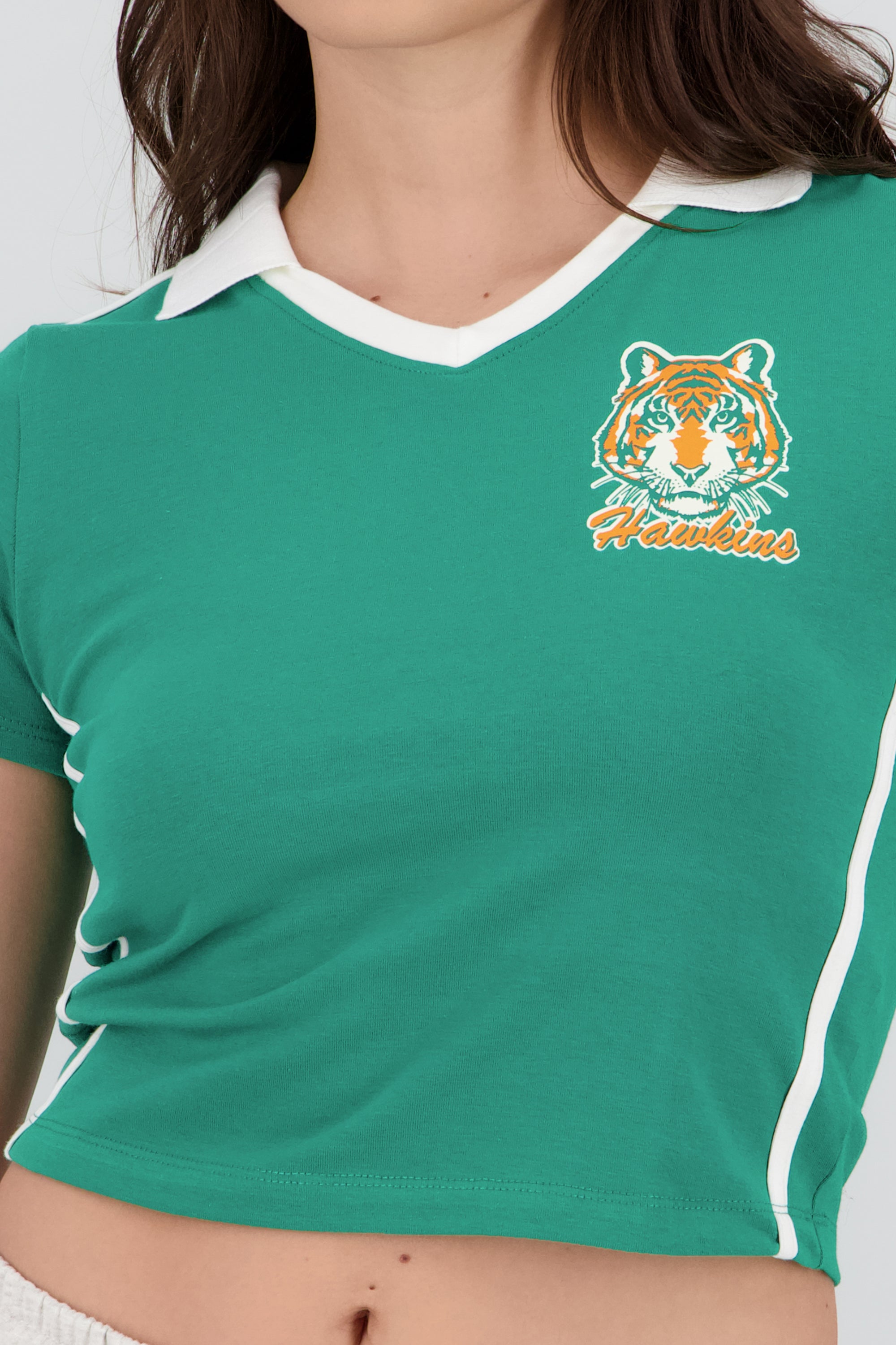 Polo hawkings stranger things VERDE COMBO