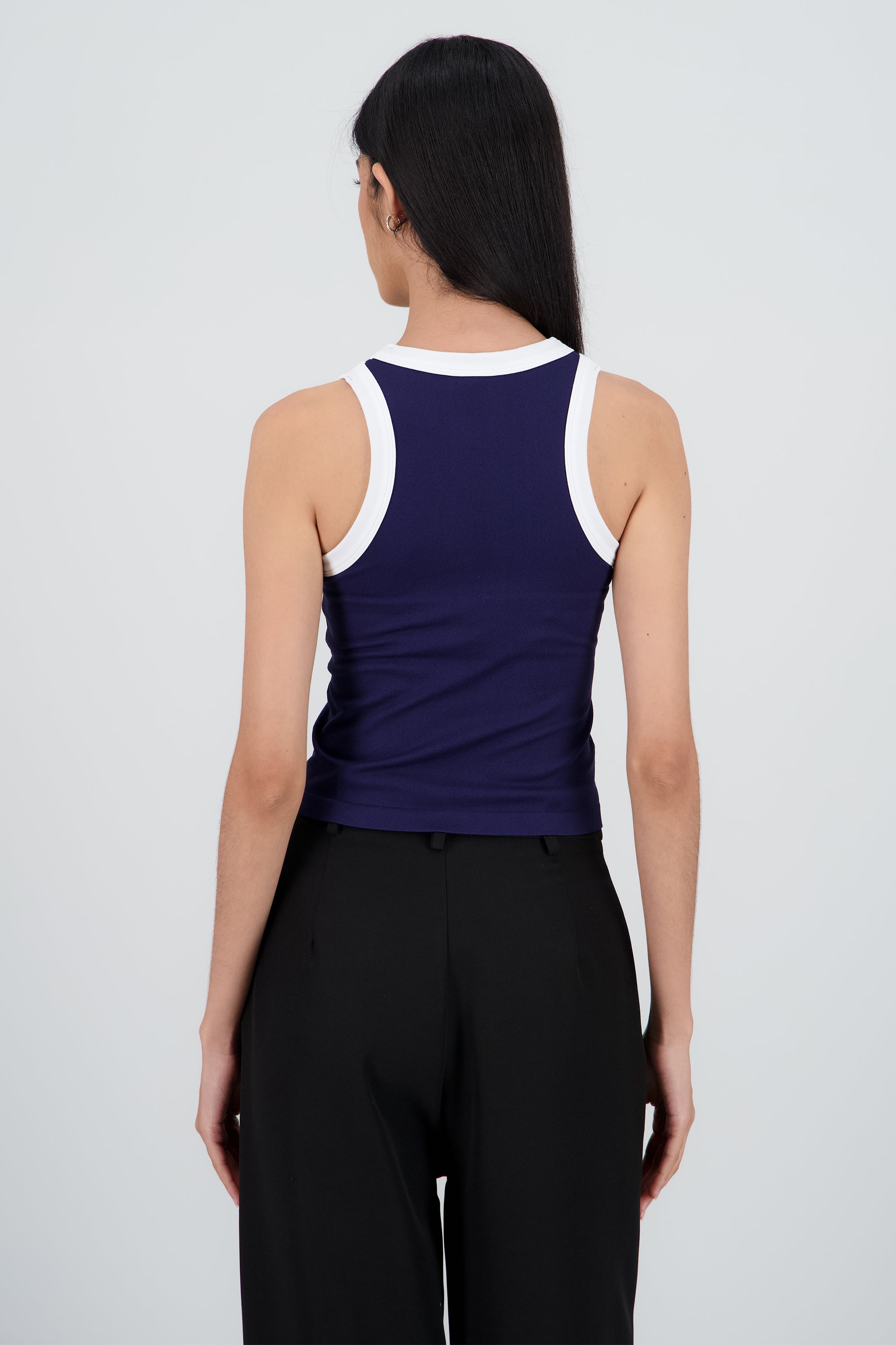 Tank top contraste MARINO COMBO