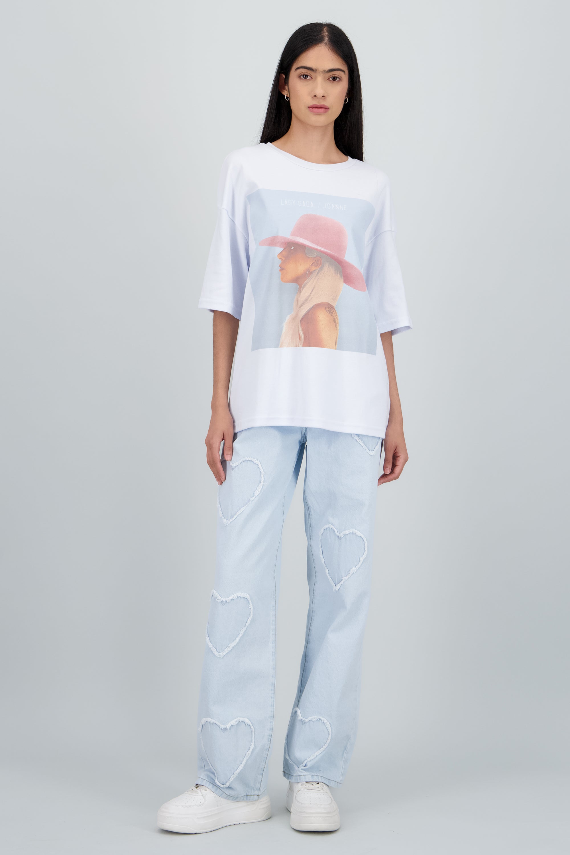 Playera Lady Gaga Joanne BLANCO