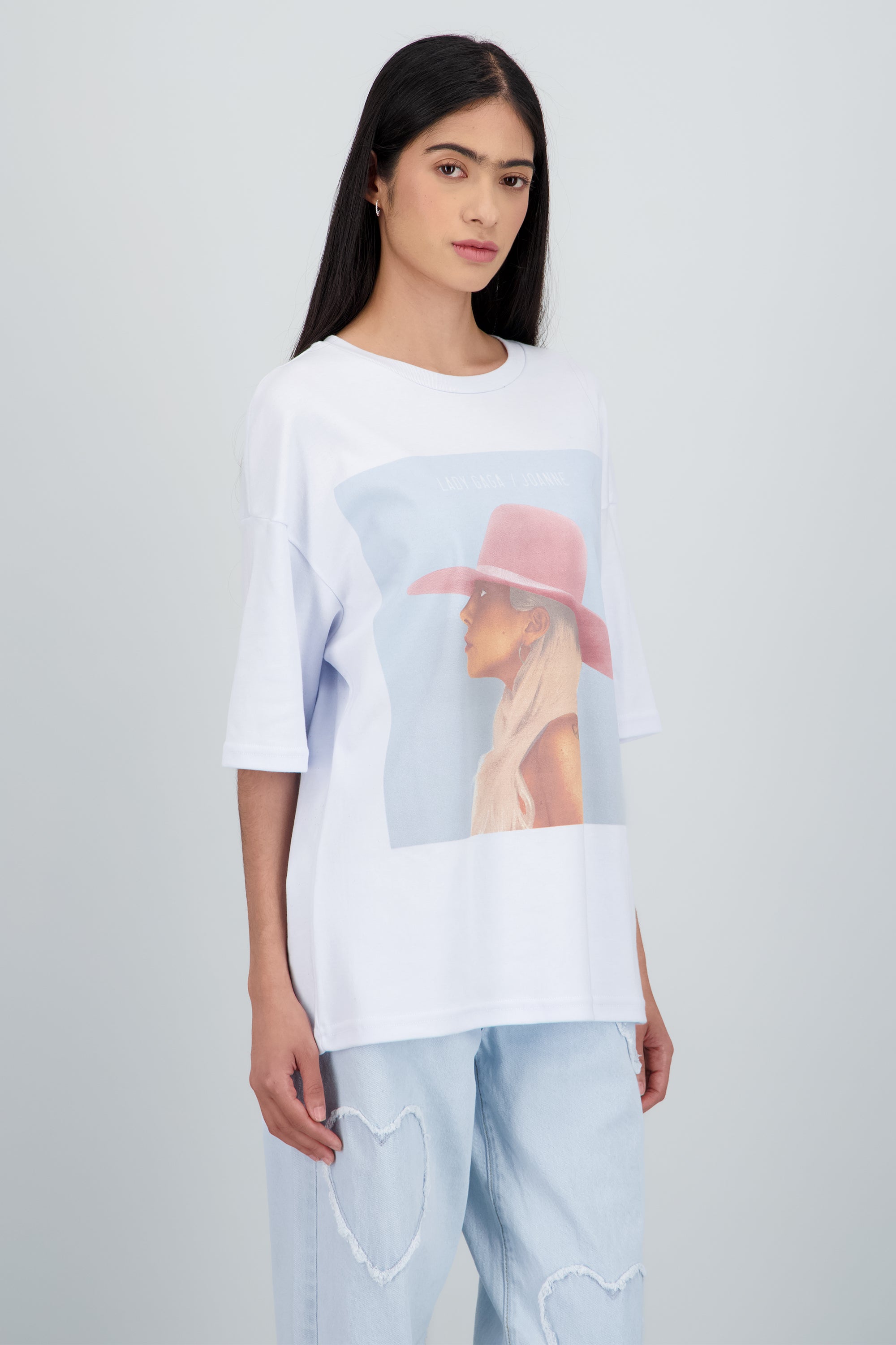 Playera Lady Gaga Joanne BLANCO