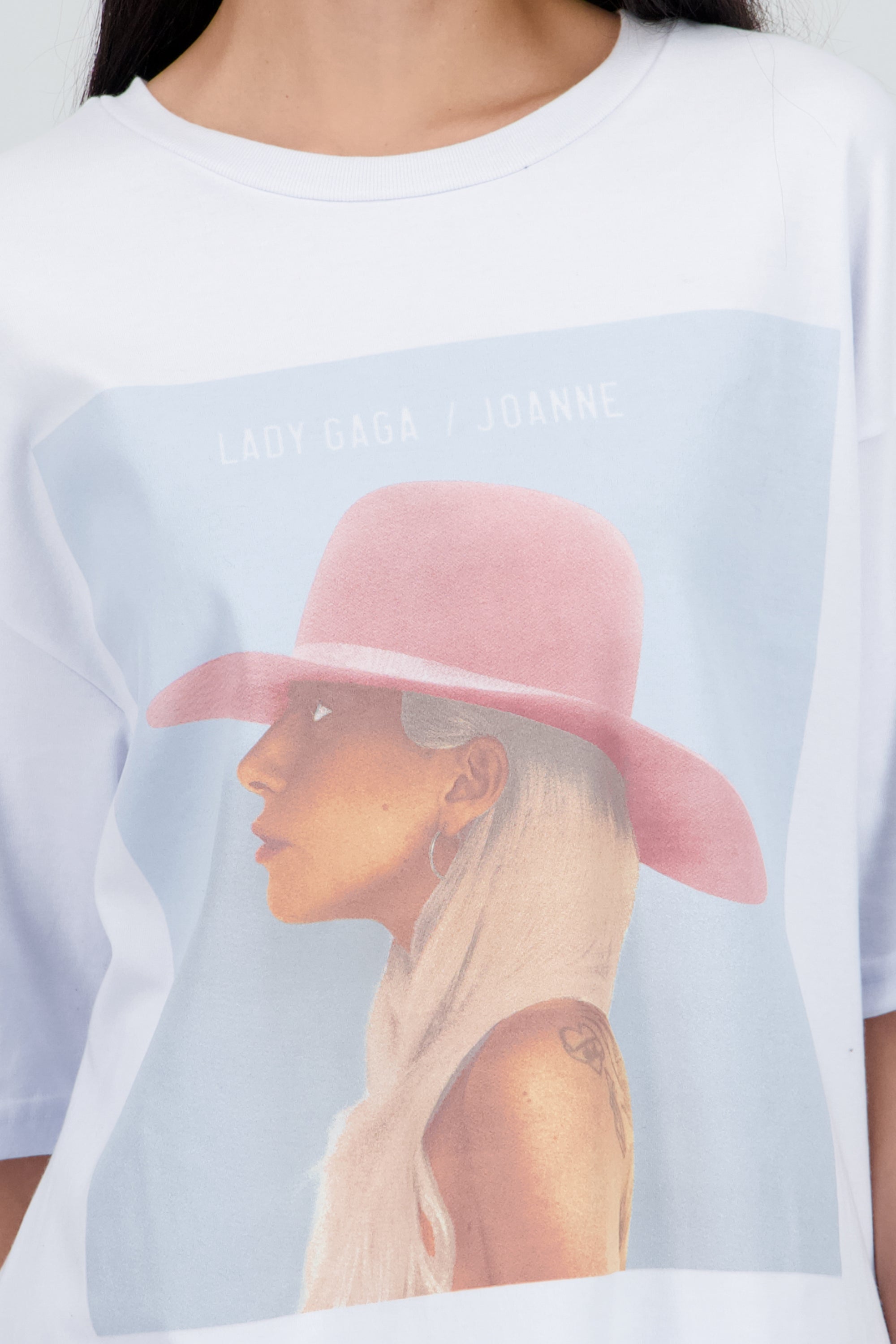 Playera Lady Gaga Joanne BLANCO