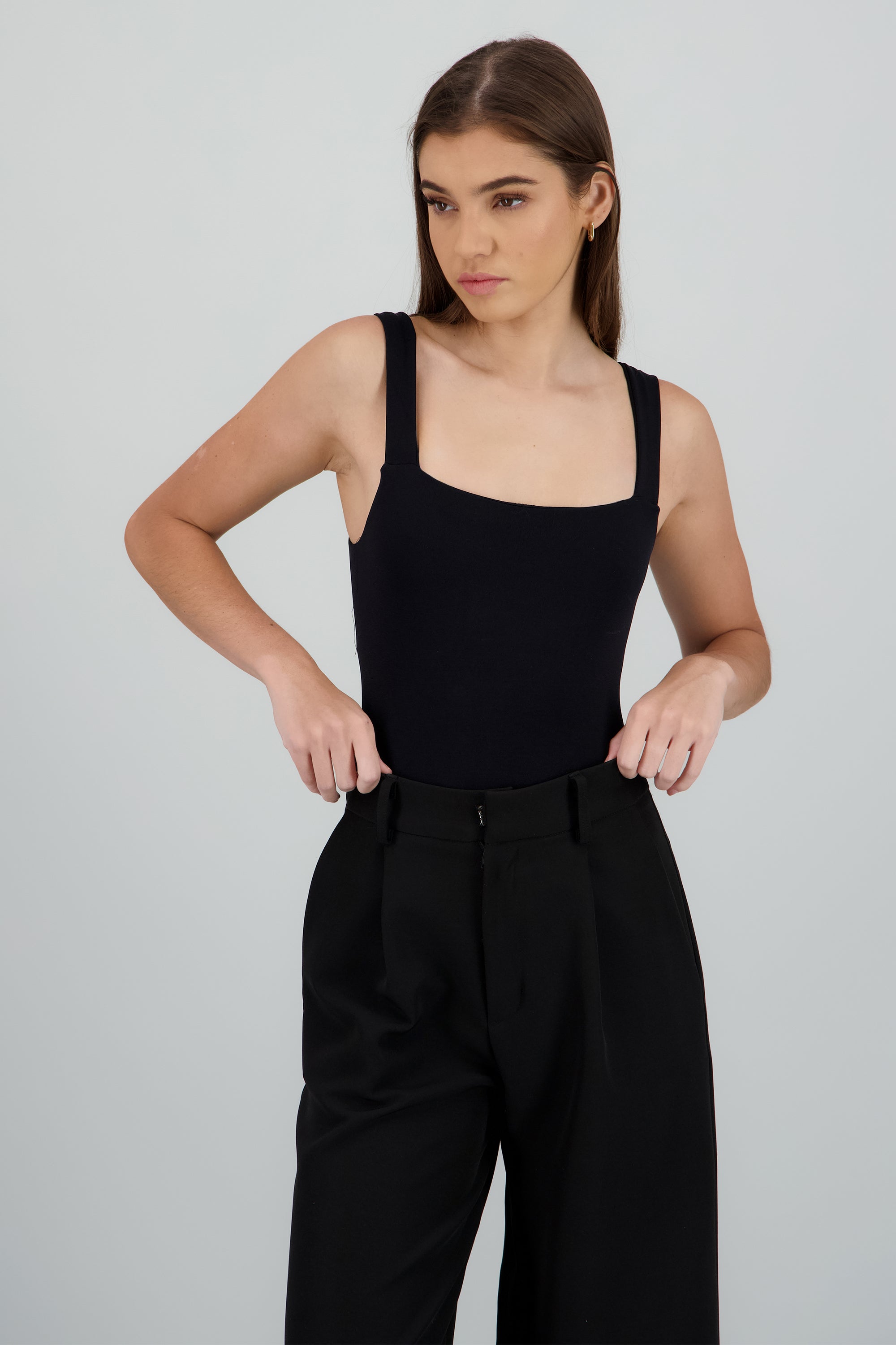 Bodysuit tirante ancho NEGRO
