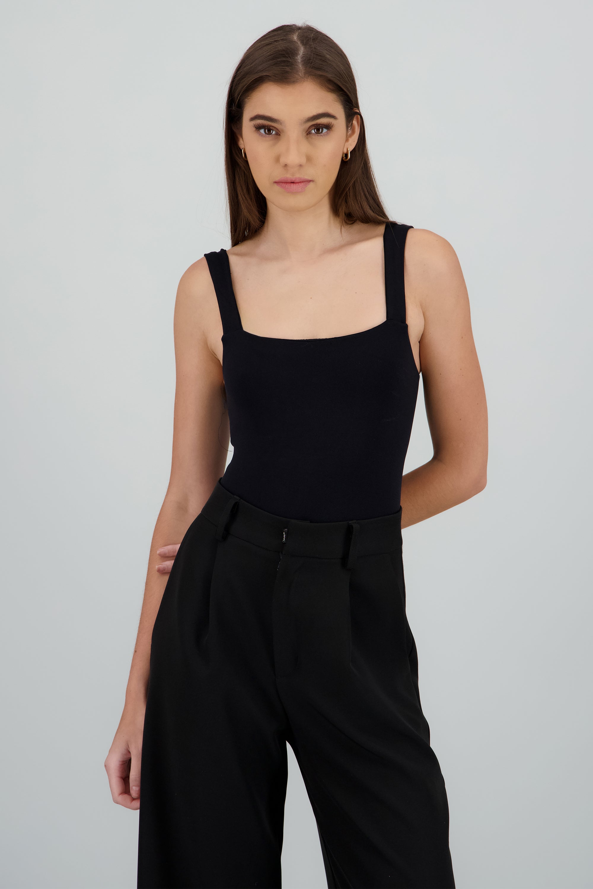 Bodysuit tirante ancho NEGRO