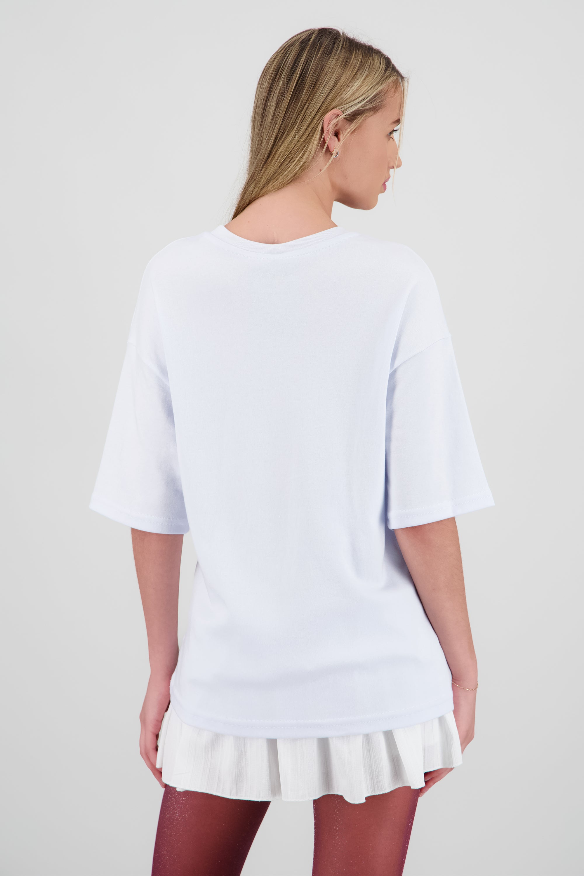 Playera Olivia Rodrigo monocromo BLANCO