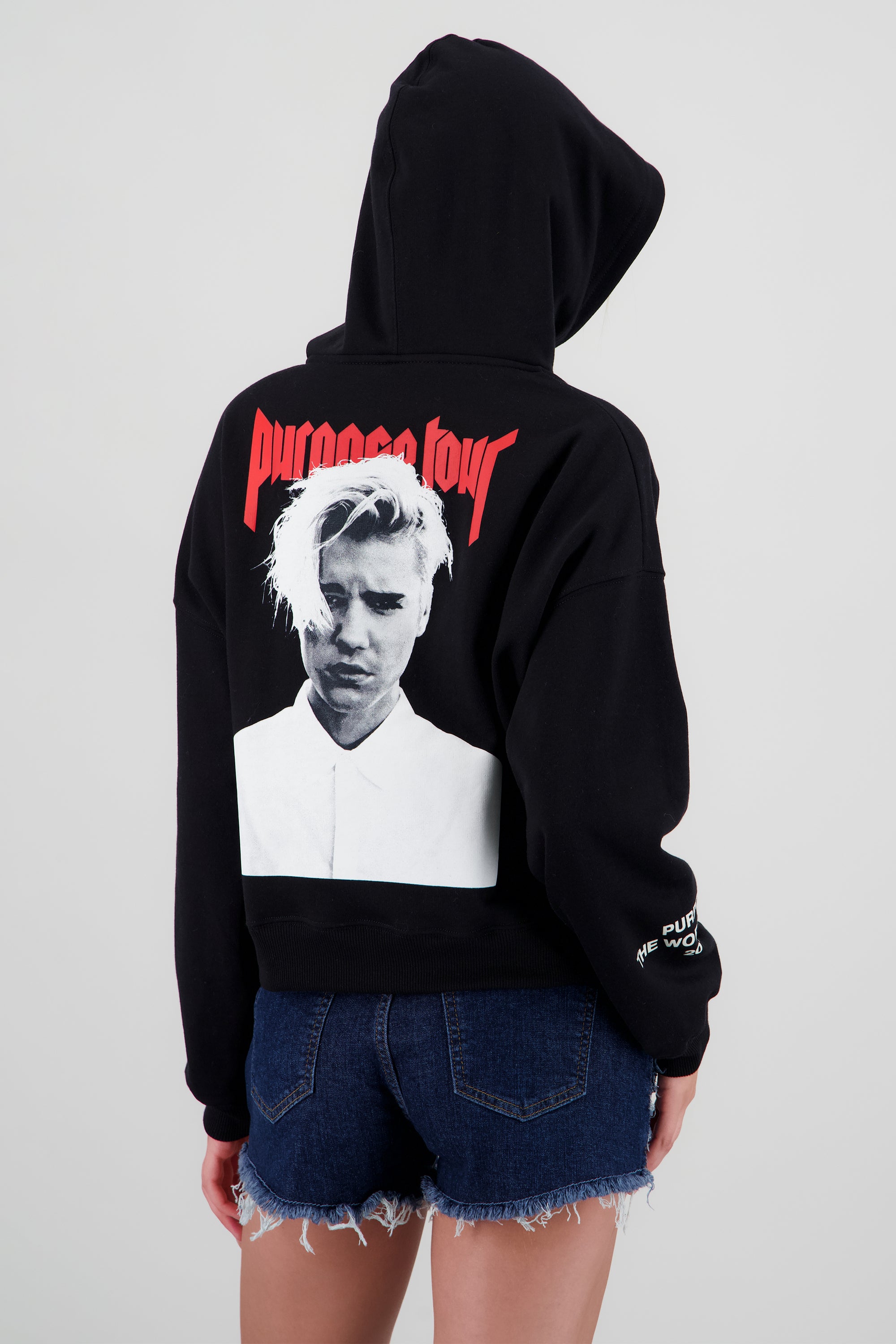 Sudadera Justin Bieber Purpose tour NEGRO