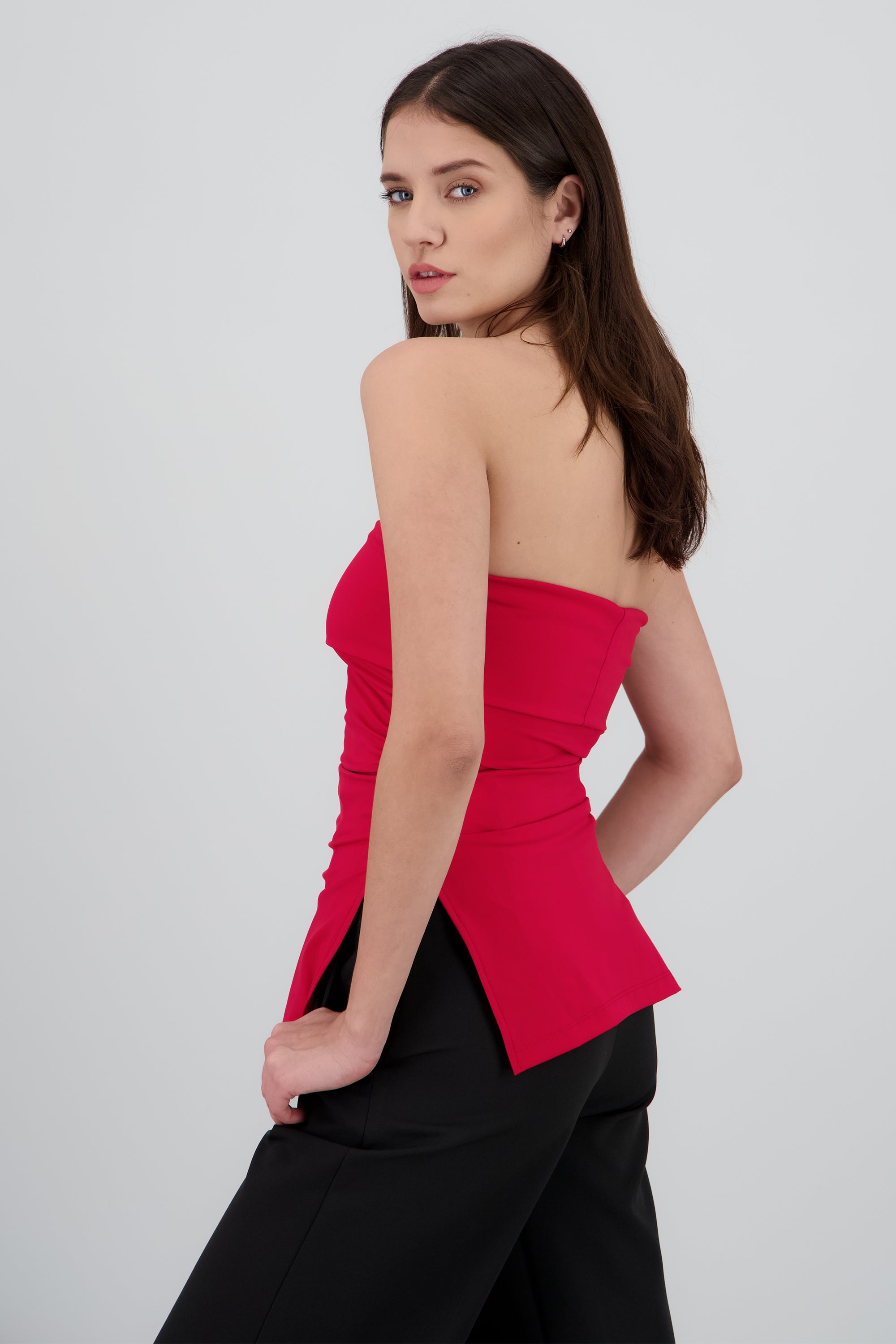 Top dobles maxi ROJO QUEMADO