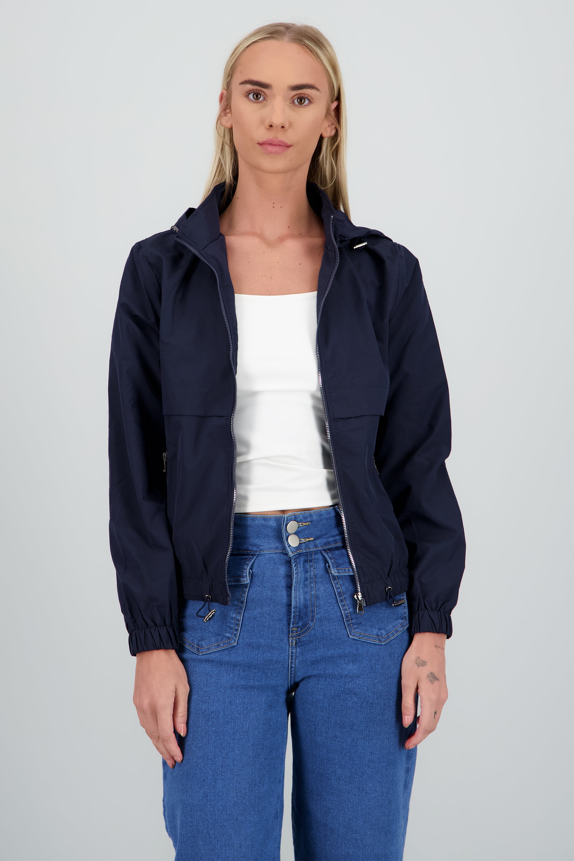 Chamarra ligera lisa MARINO