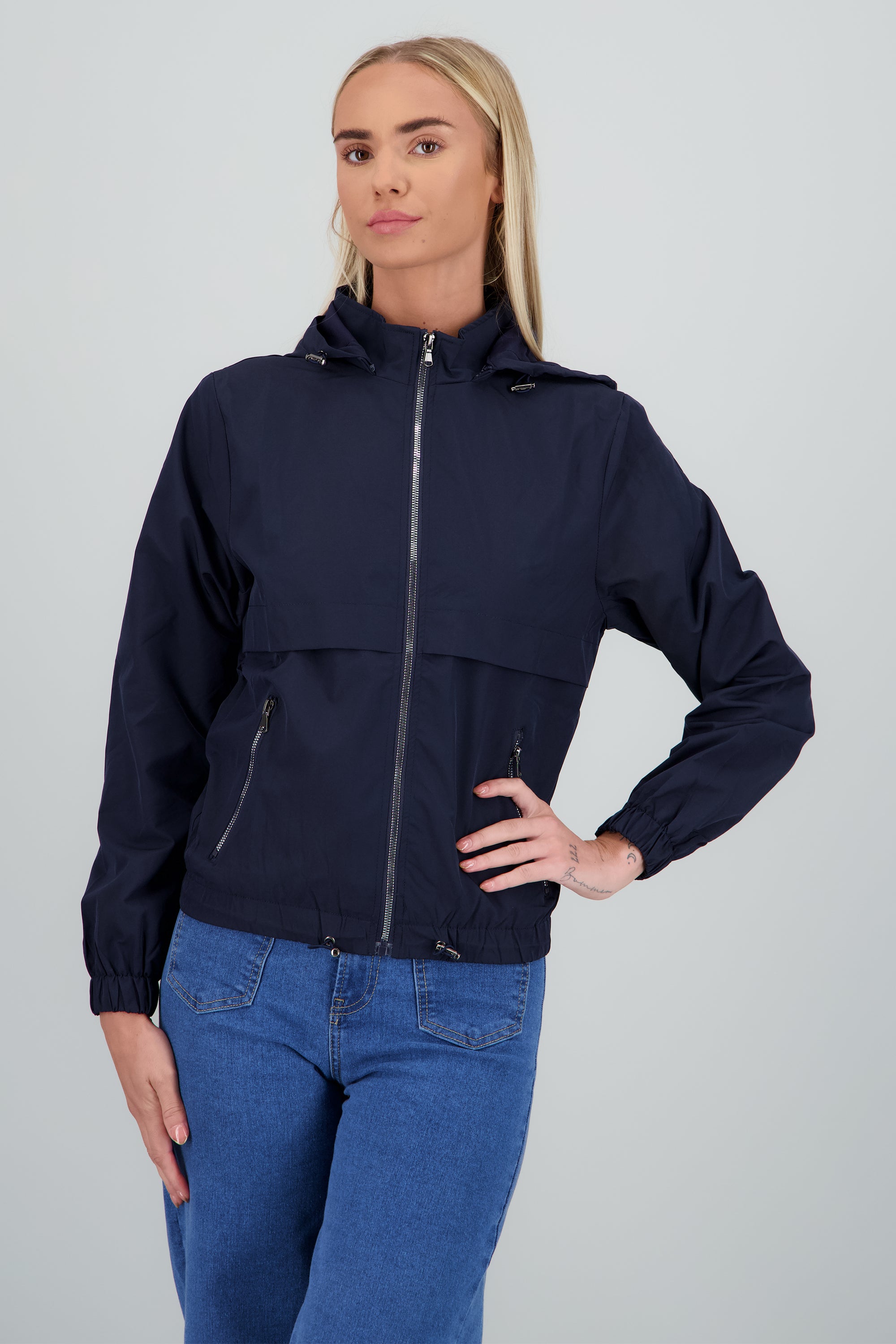 Chamarra ligera lisa MARINO