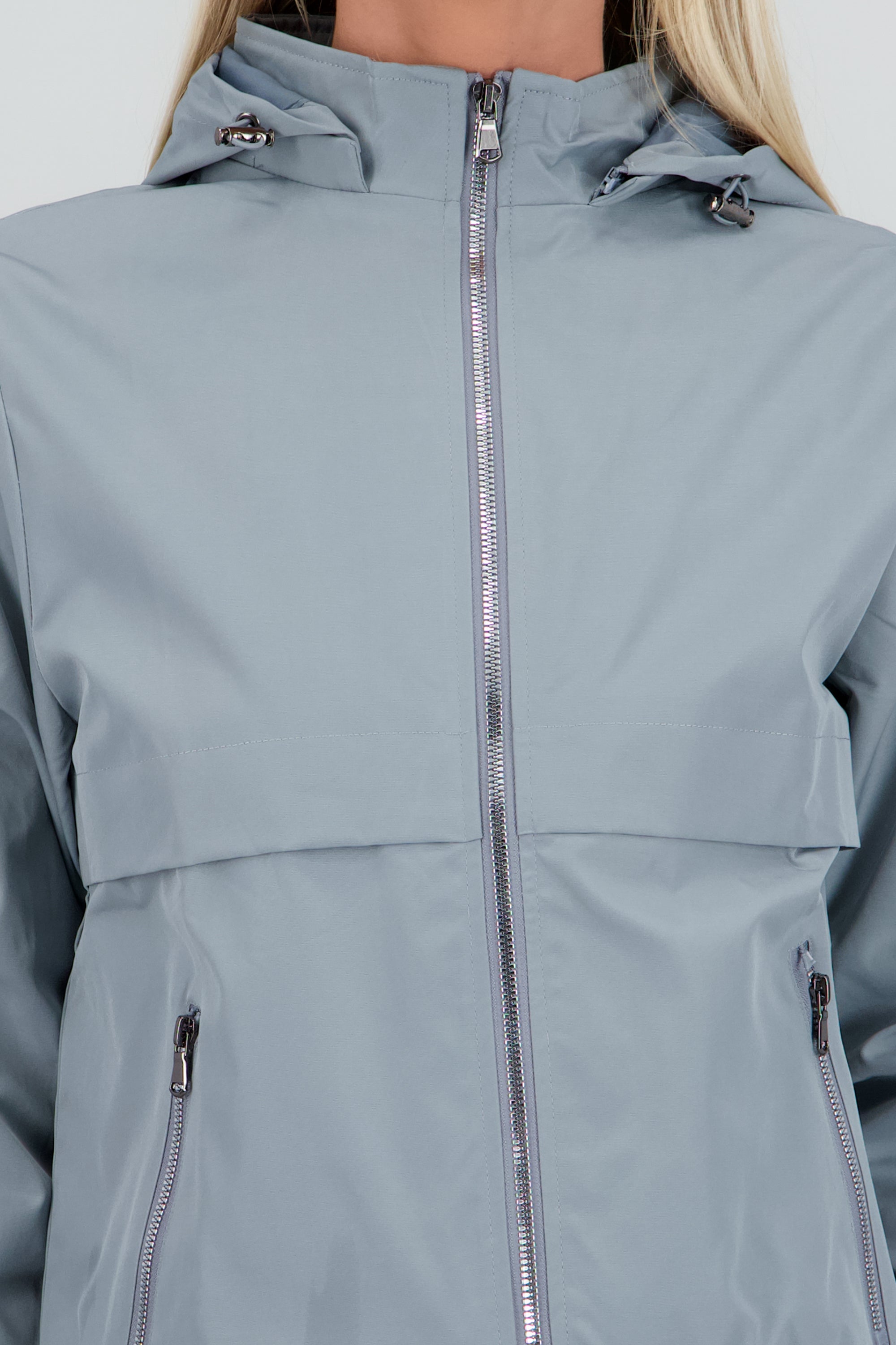 Chamarra ligera lisa GRIS