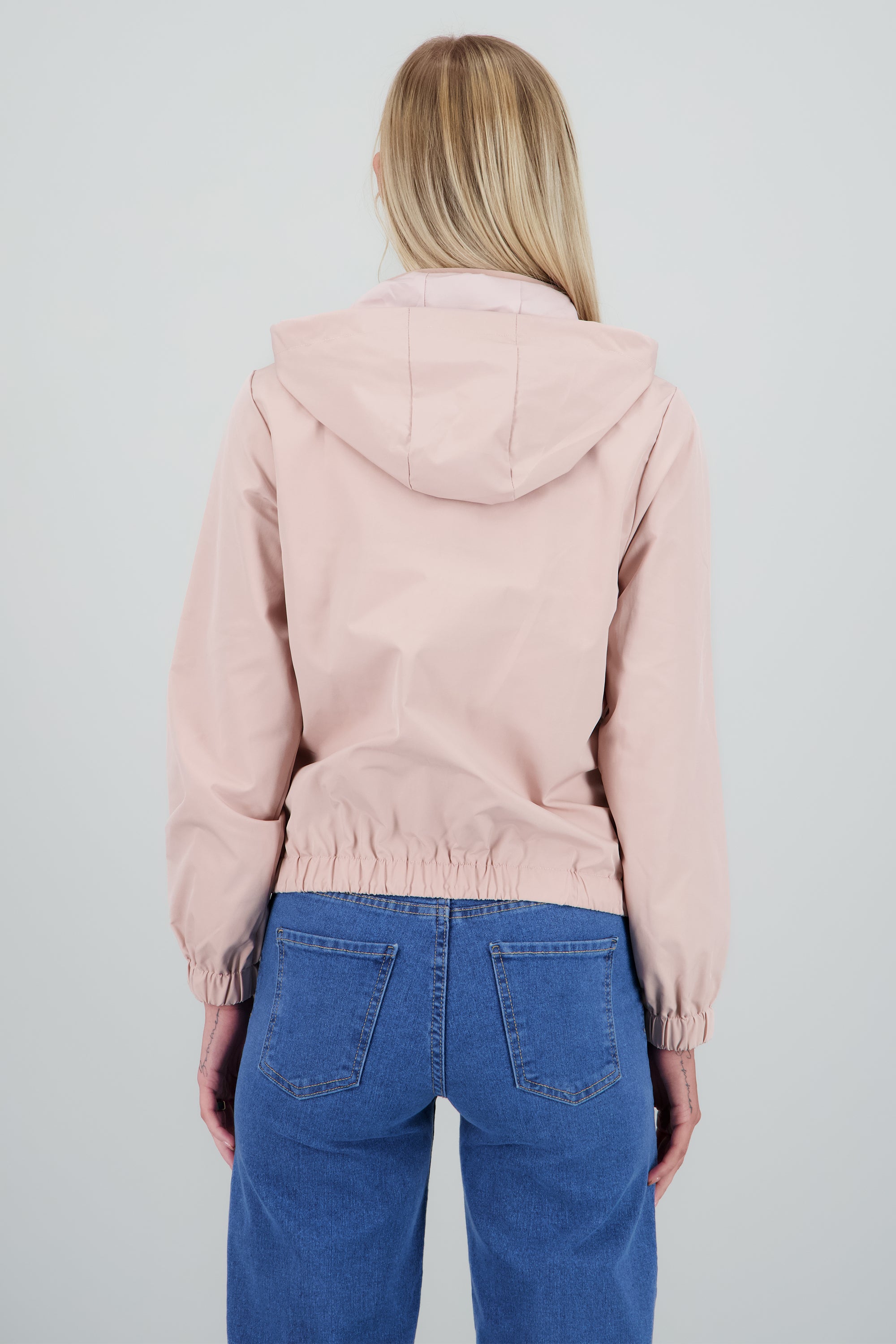 Chamarra ligera lisa ROSA