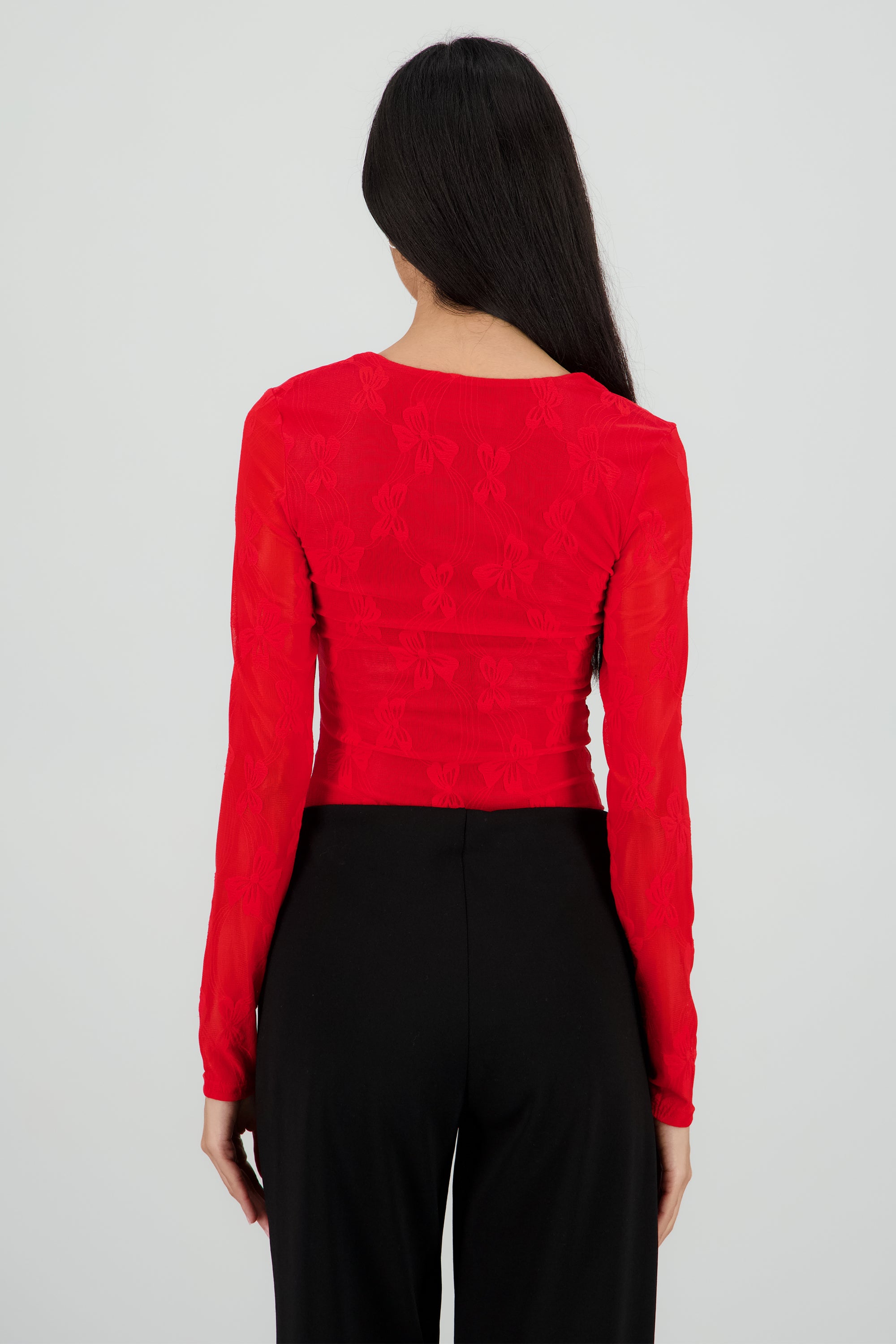 BODYSUIT ENCAJE ROJO