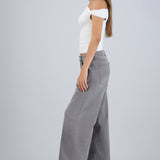 Jeans straight desgaste