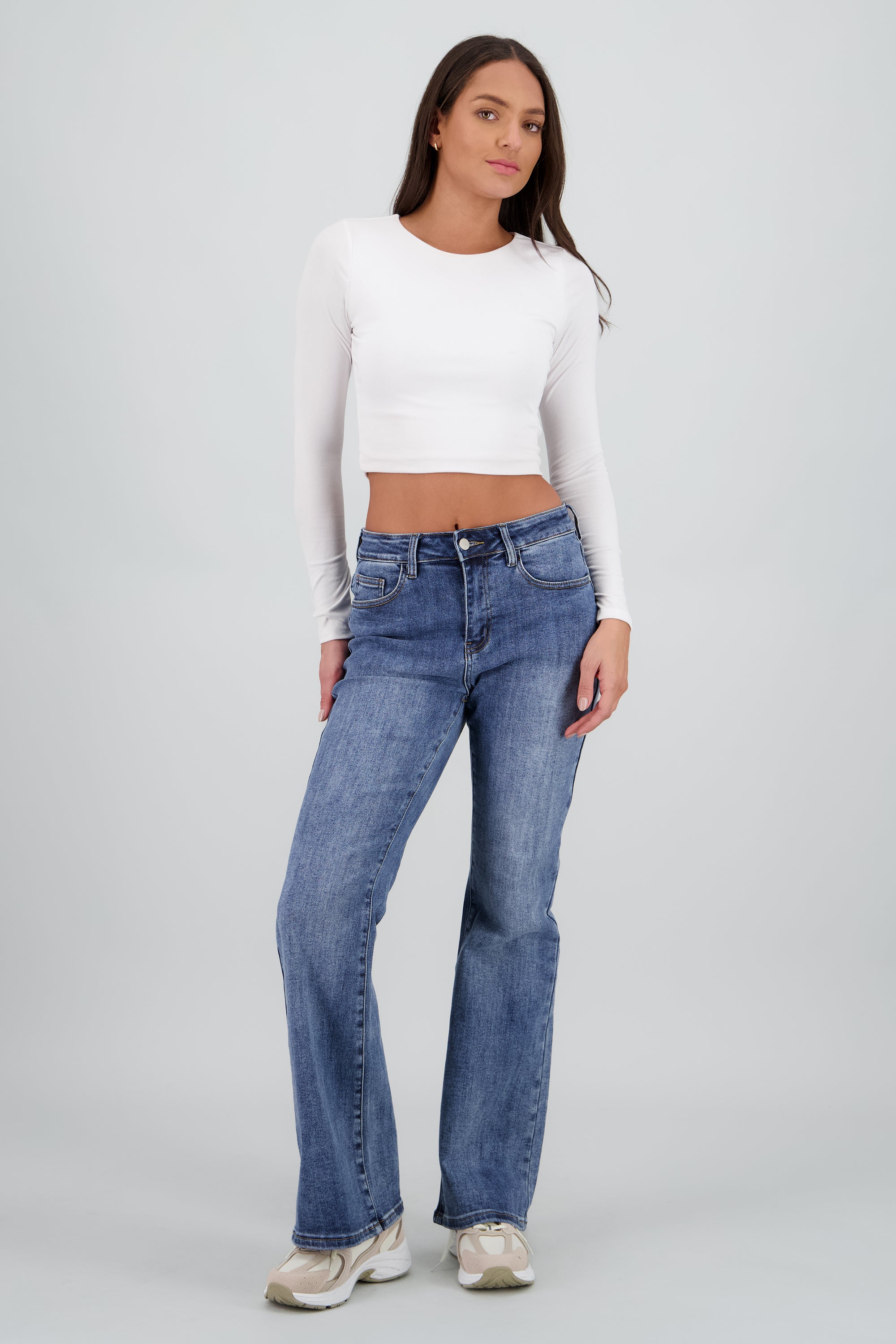 Jeans flare comfort MEDIUM WASH