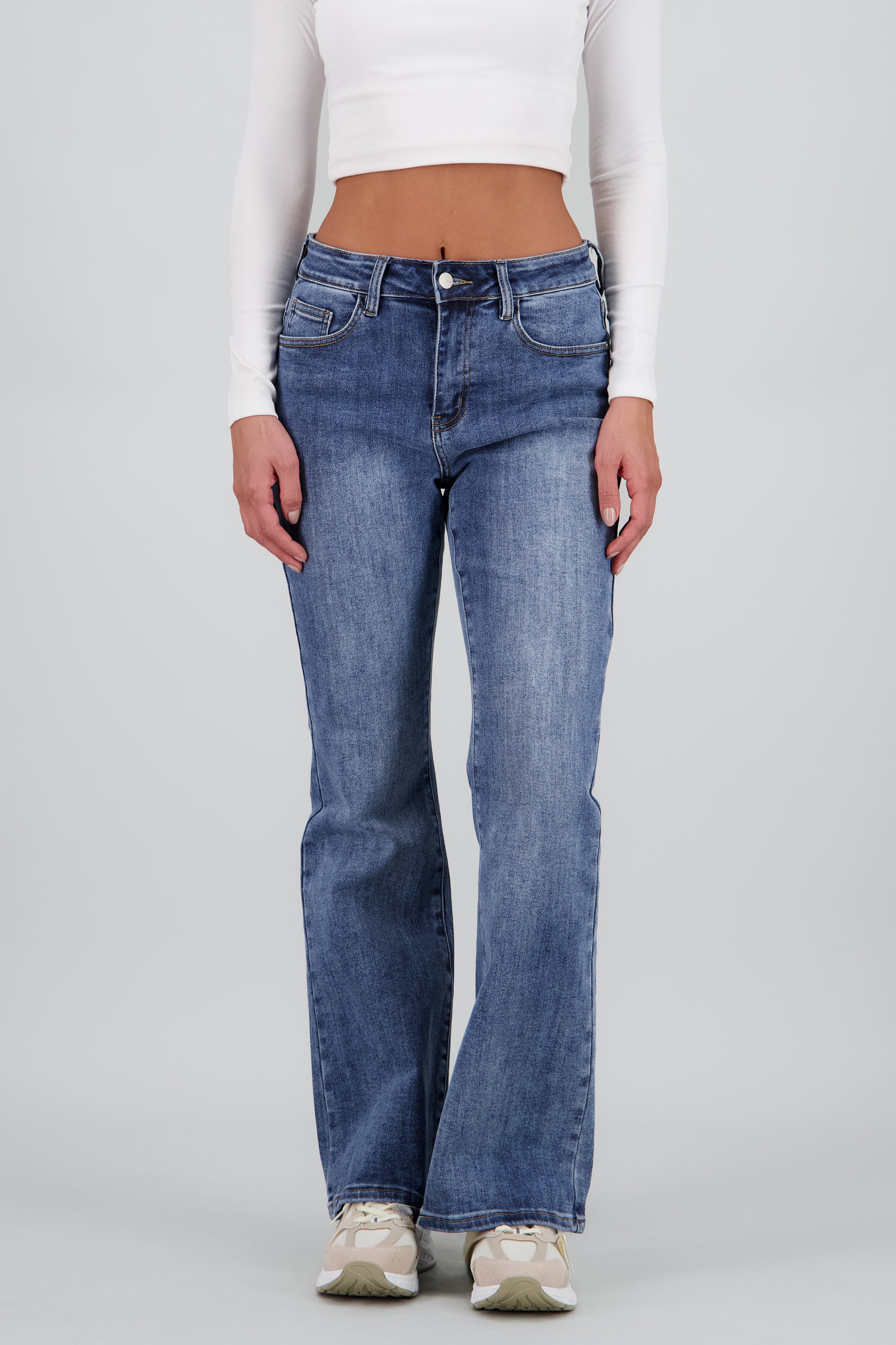 Jeans flare comfort MEDIUM WASH