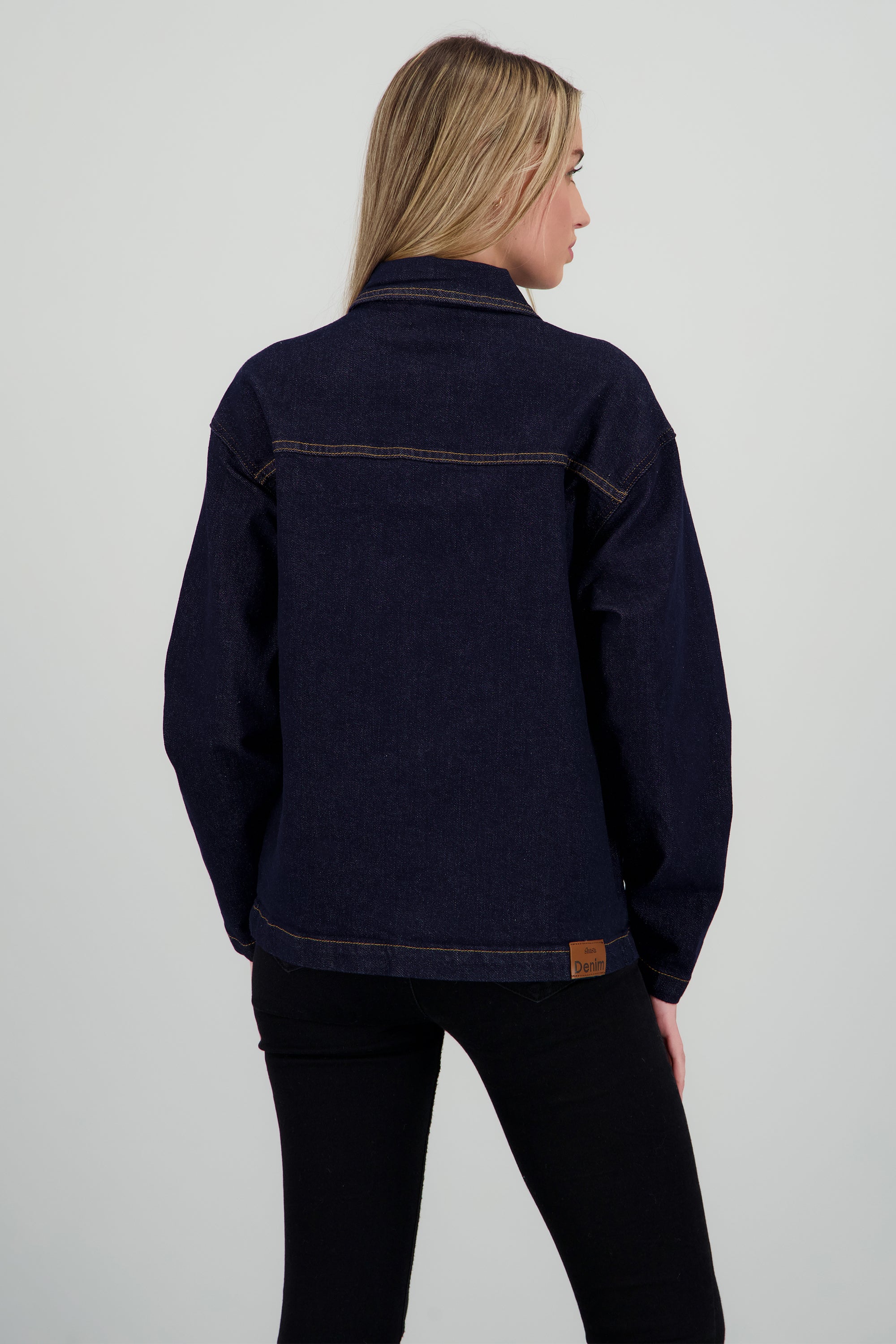 Chamarra oversize bolsas INDIGO