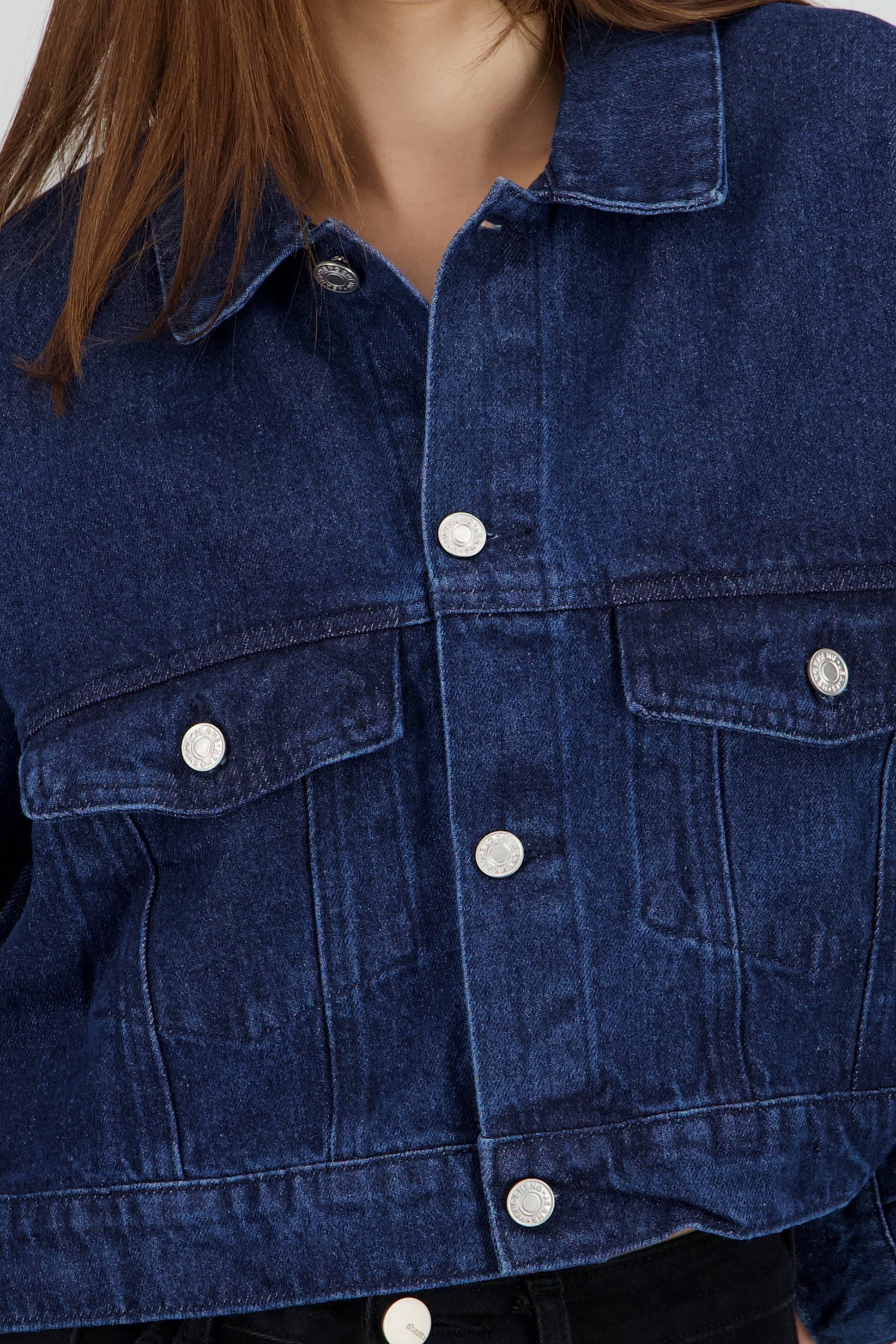 Chamarra oversize bolsas MEDIUM WASH