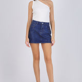 Mini falda full brillo