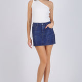 Mini falda full brillo