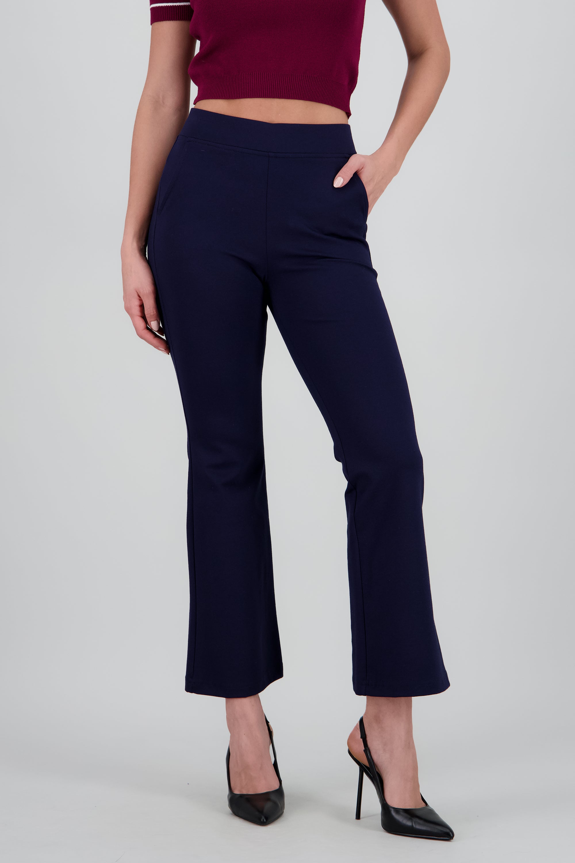 Leggings pretina detalle MARINO