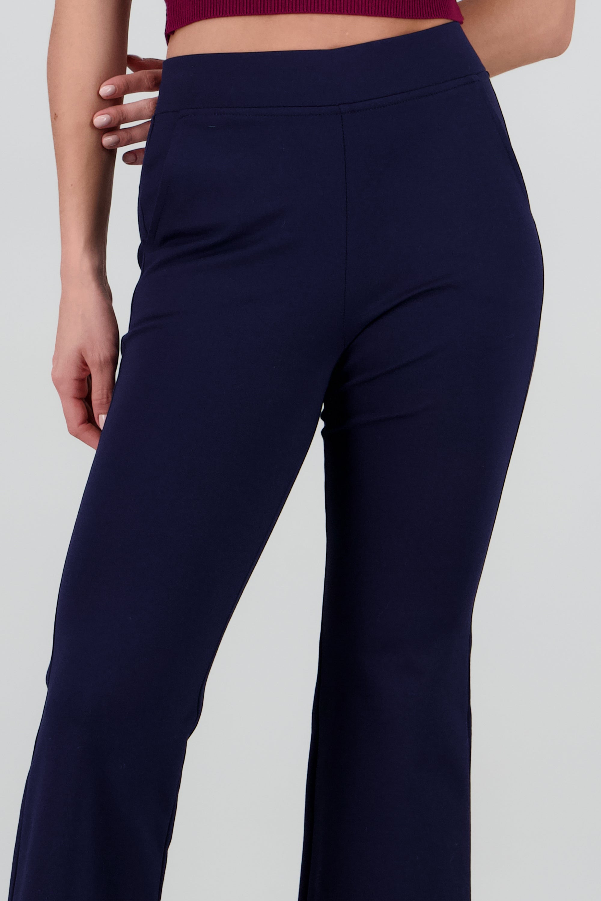 Leggings pretina detalle MARINO