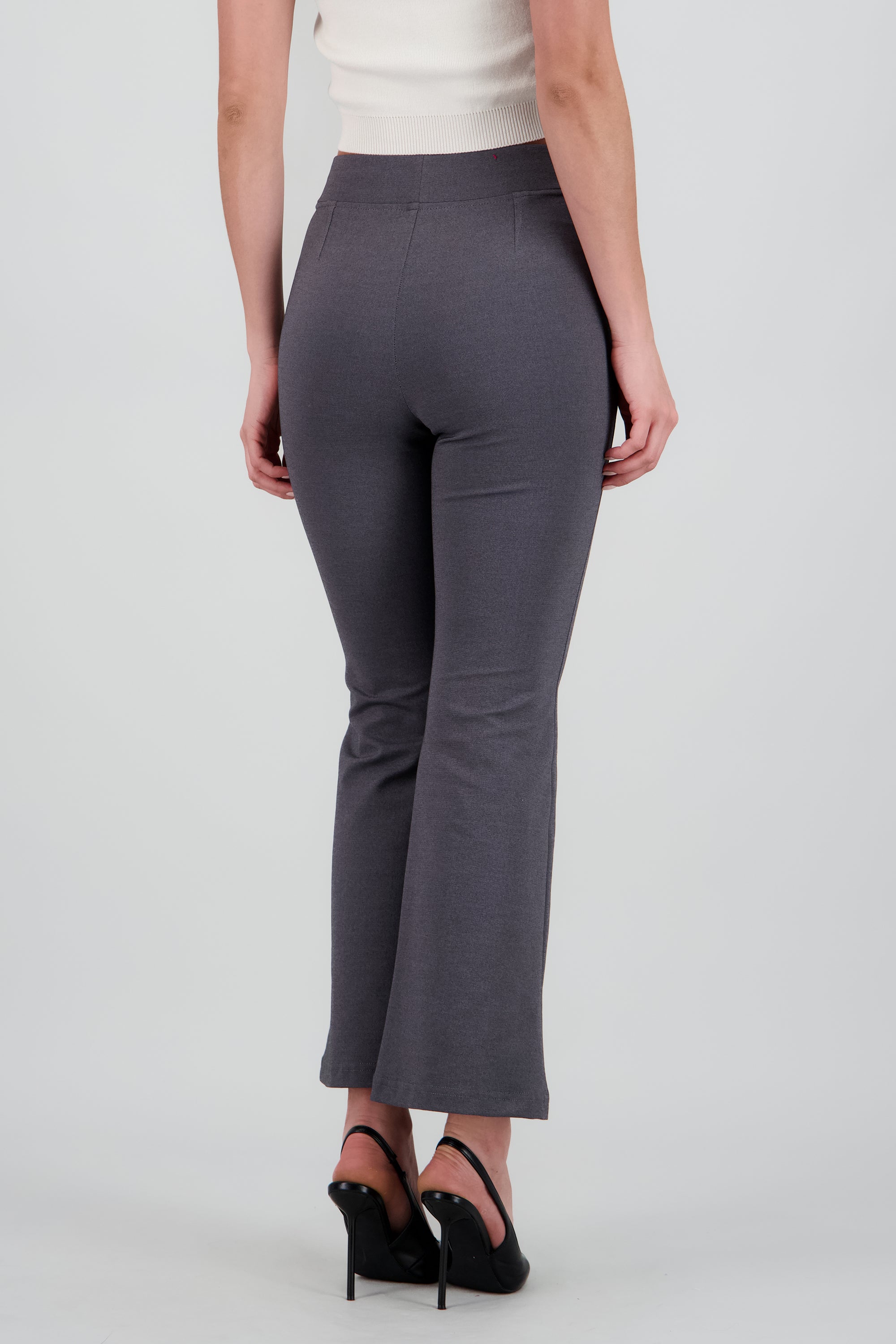 Leggings pretina detalle GRIS OBSCURO