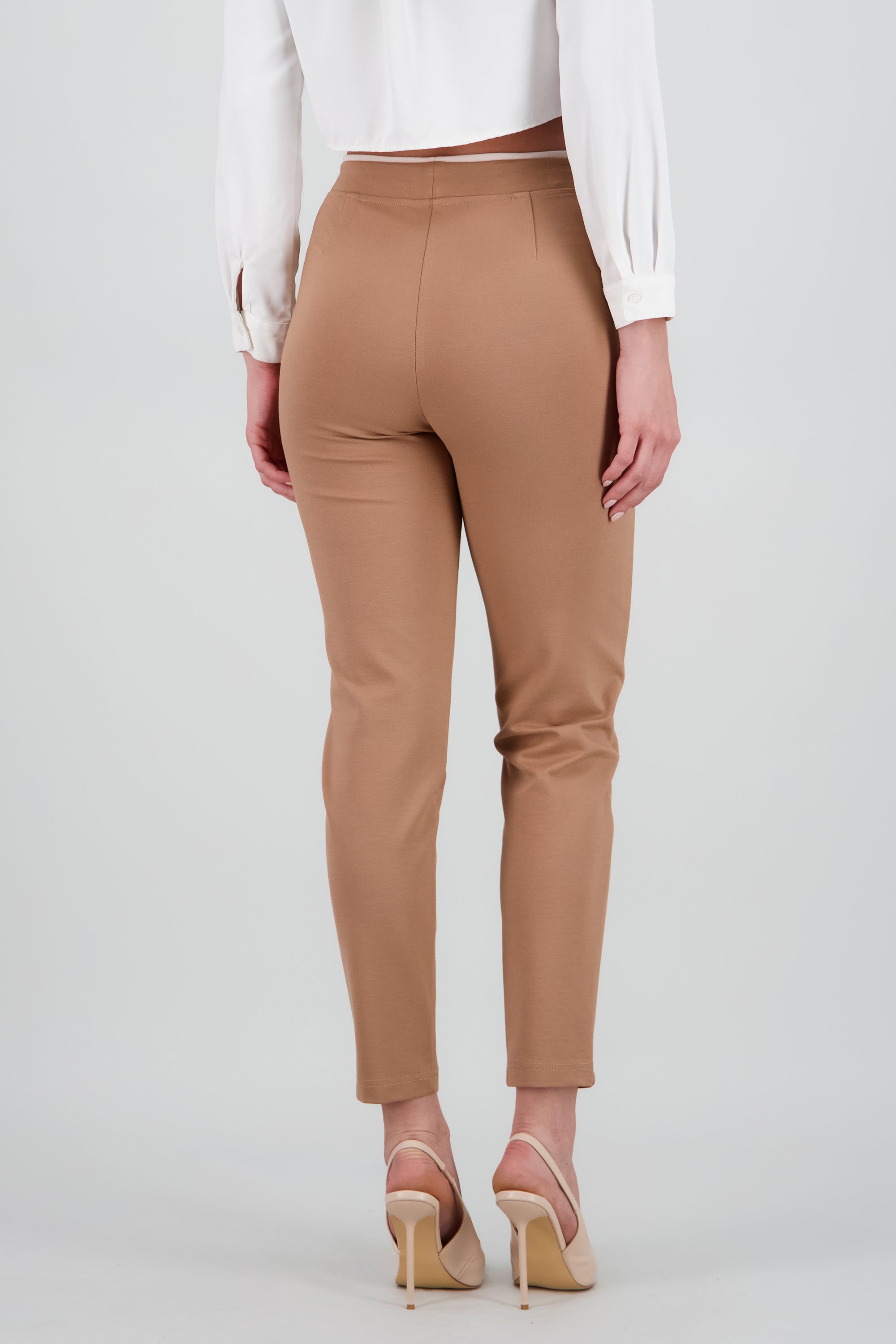 Pantalon contraste CAMELLO