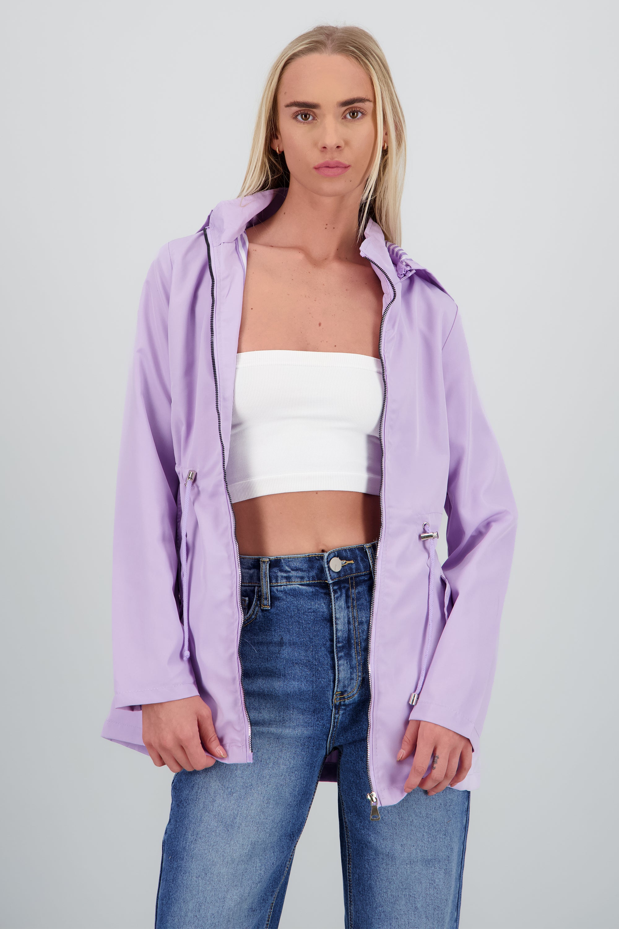 GABARDINA LIGERA JARETA LILA