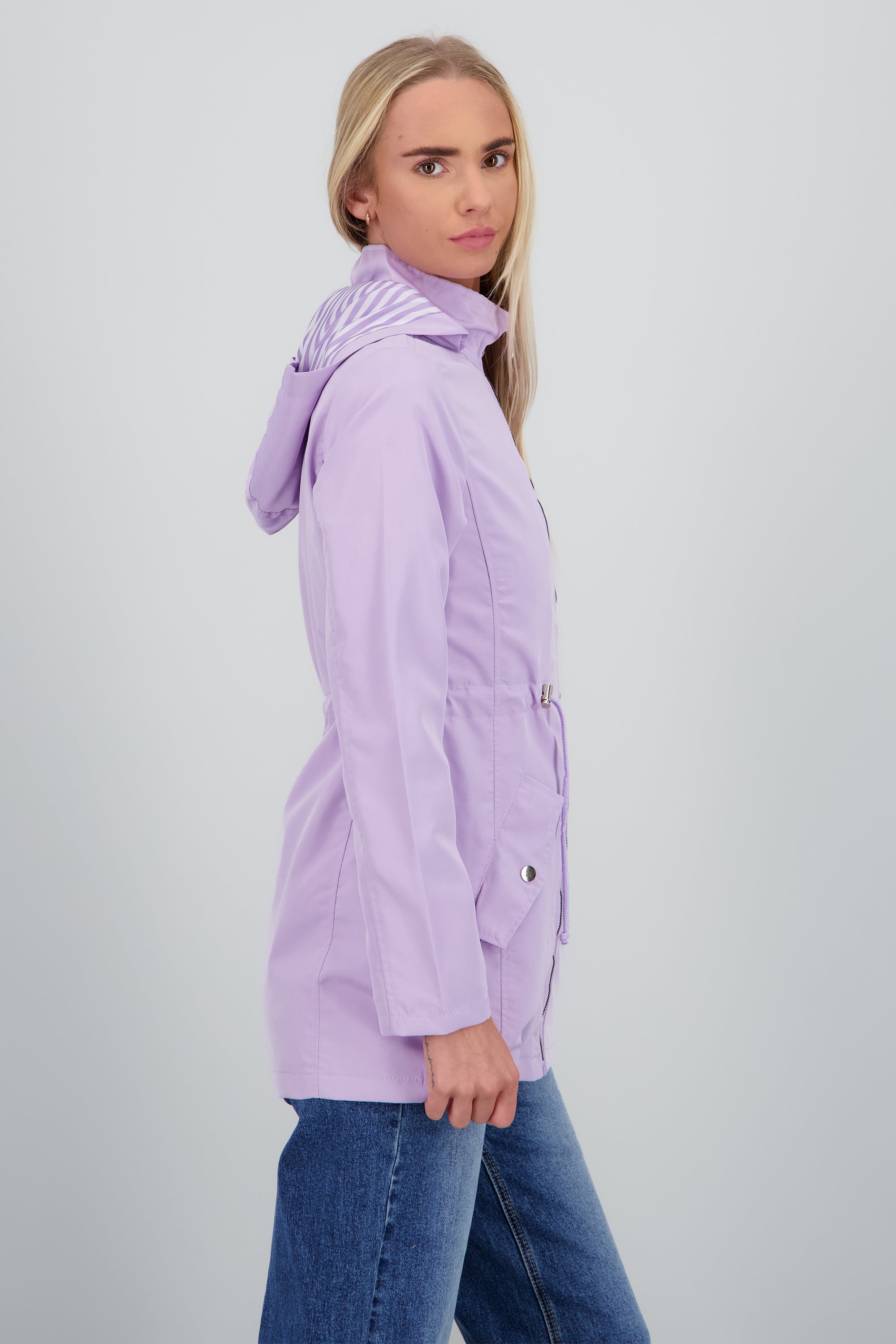 GABARDINA LIGERA JARETA LILA