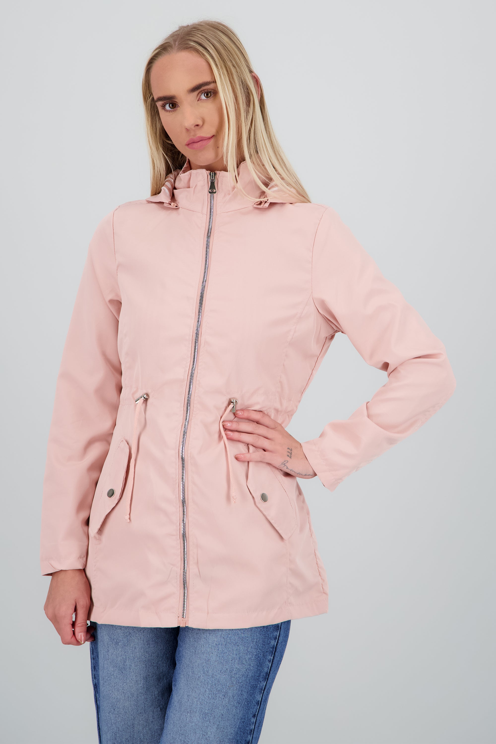 GABARDINA LIGERA JARETA ROSA