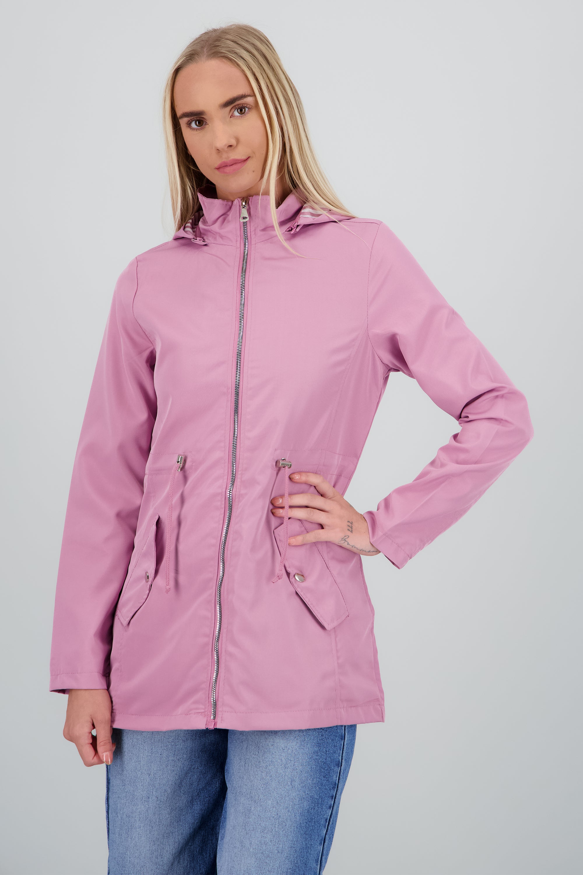 GABARDINA LIGERA JARETA PALO DE ROSA