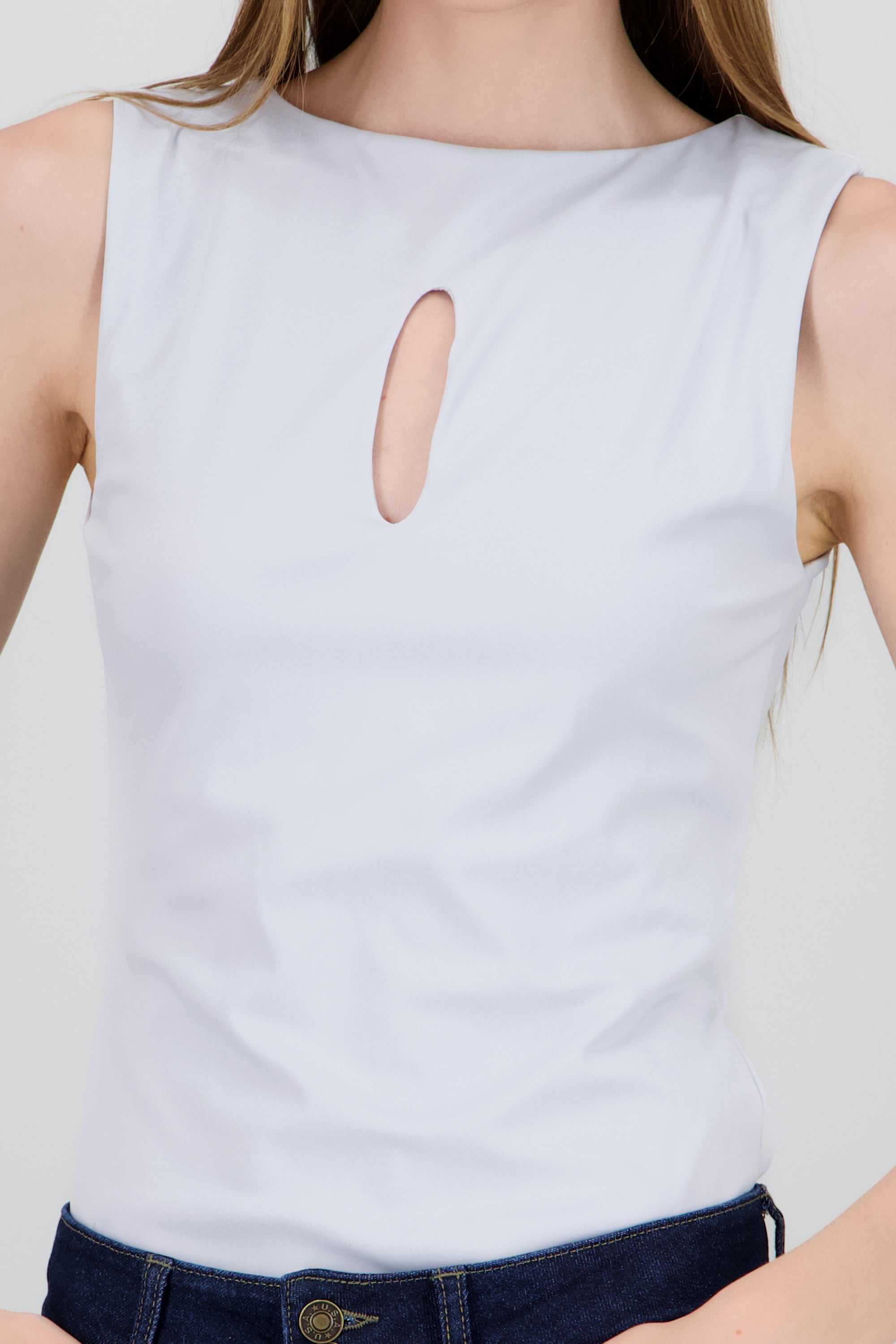 Bodysuit corte al frente AZUL