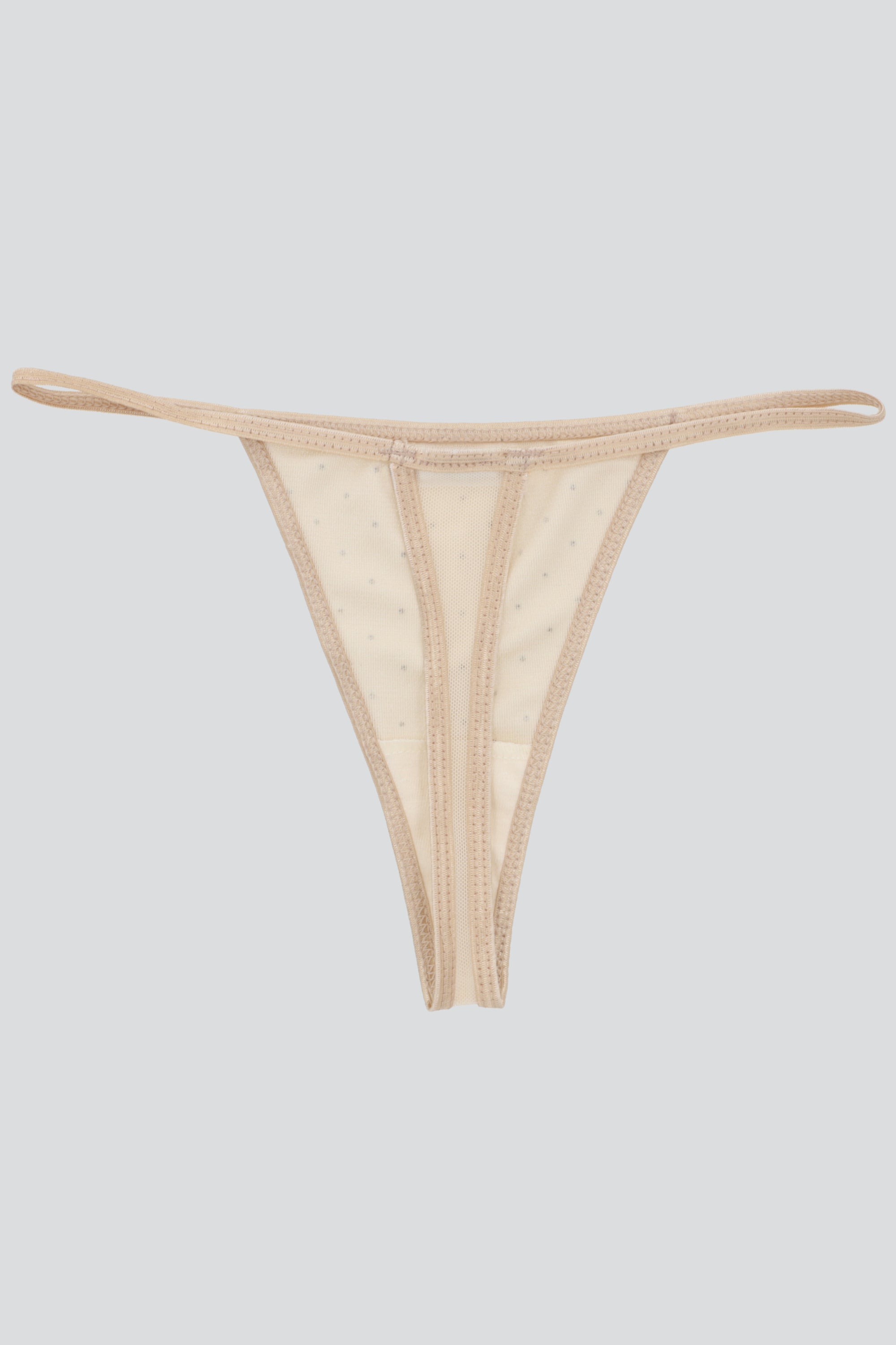 Tanga brillos NUDE