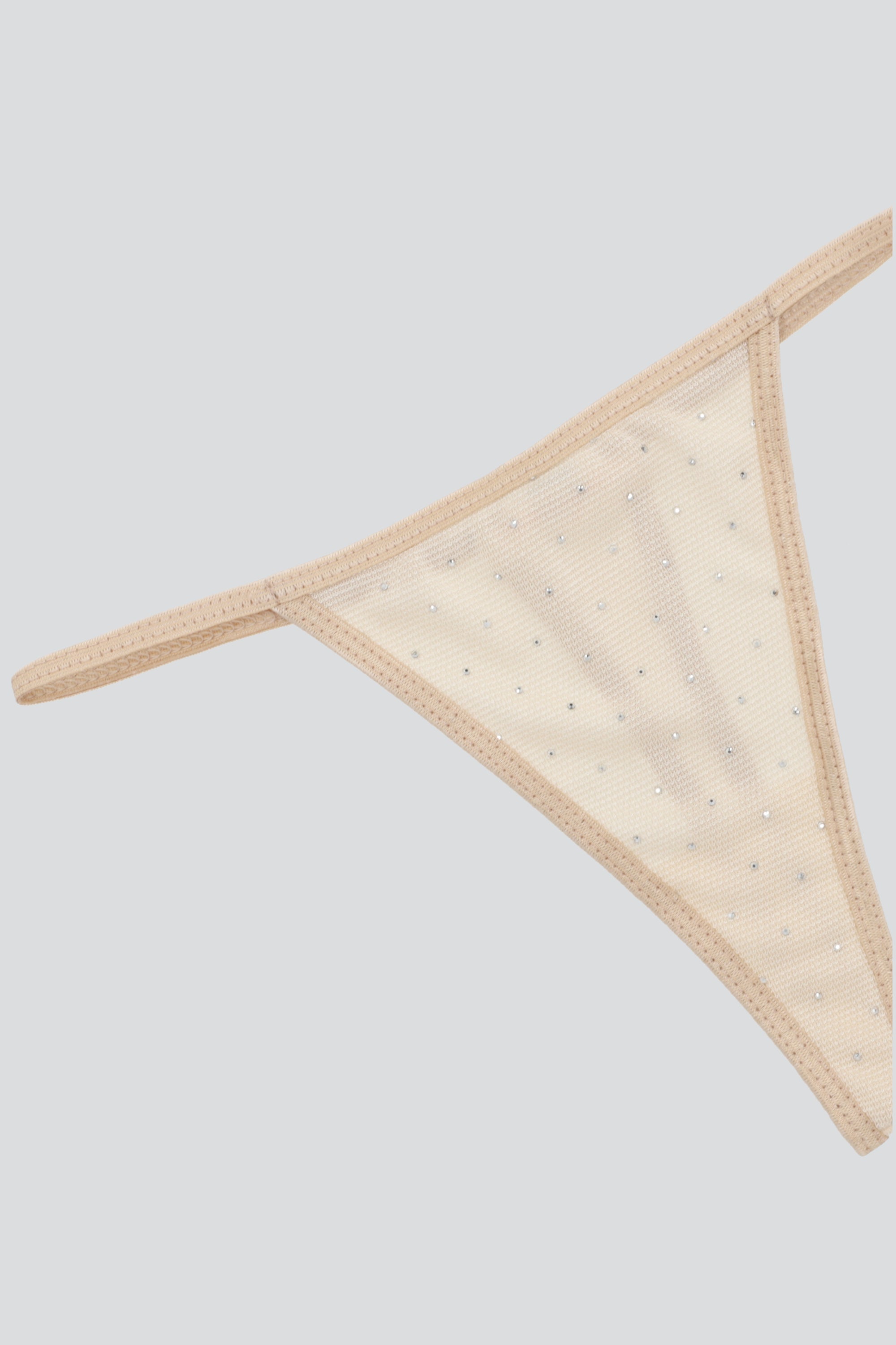 Tanga brillos NUDE