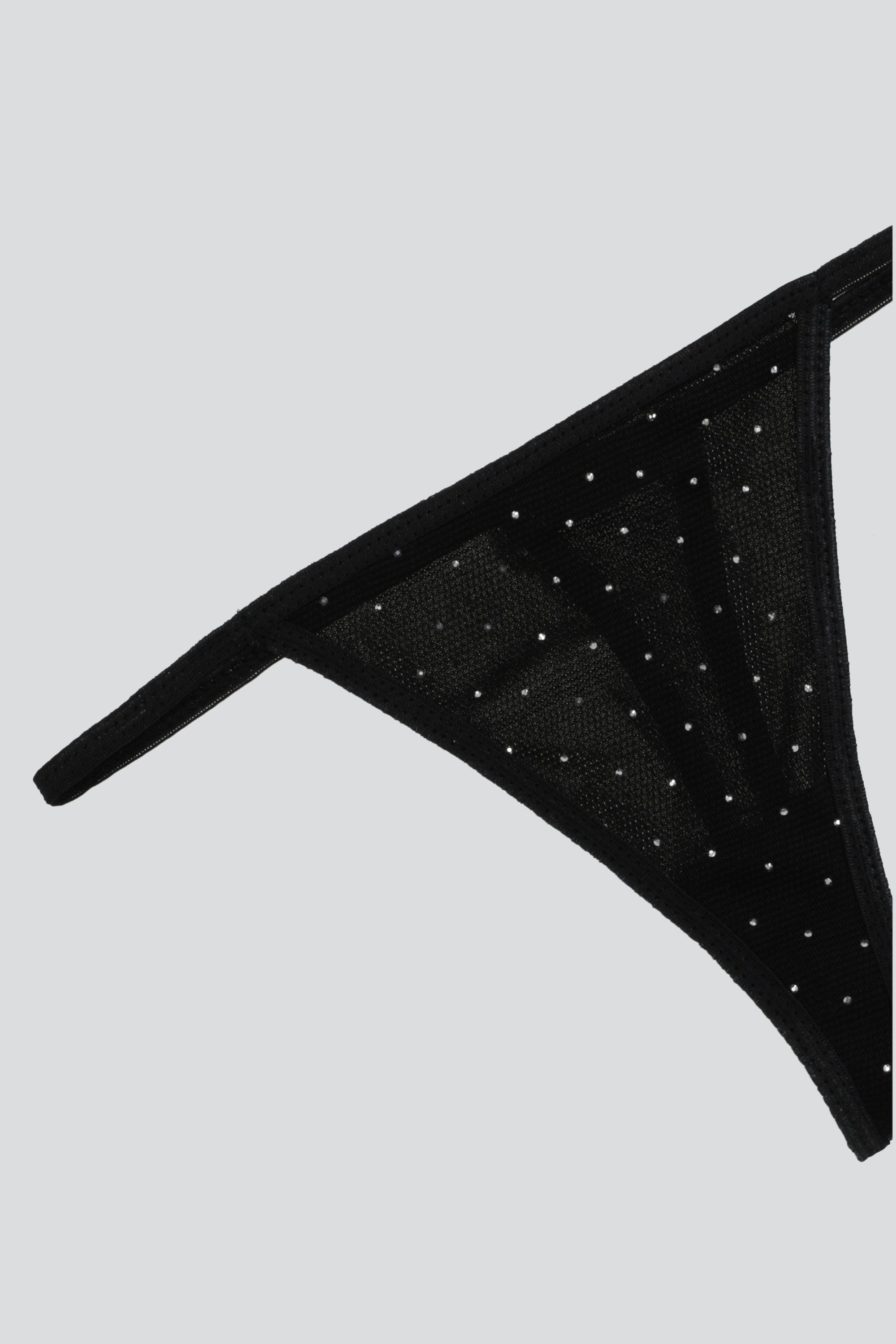 Tanga brillos NEGRO