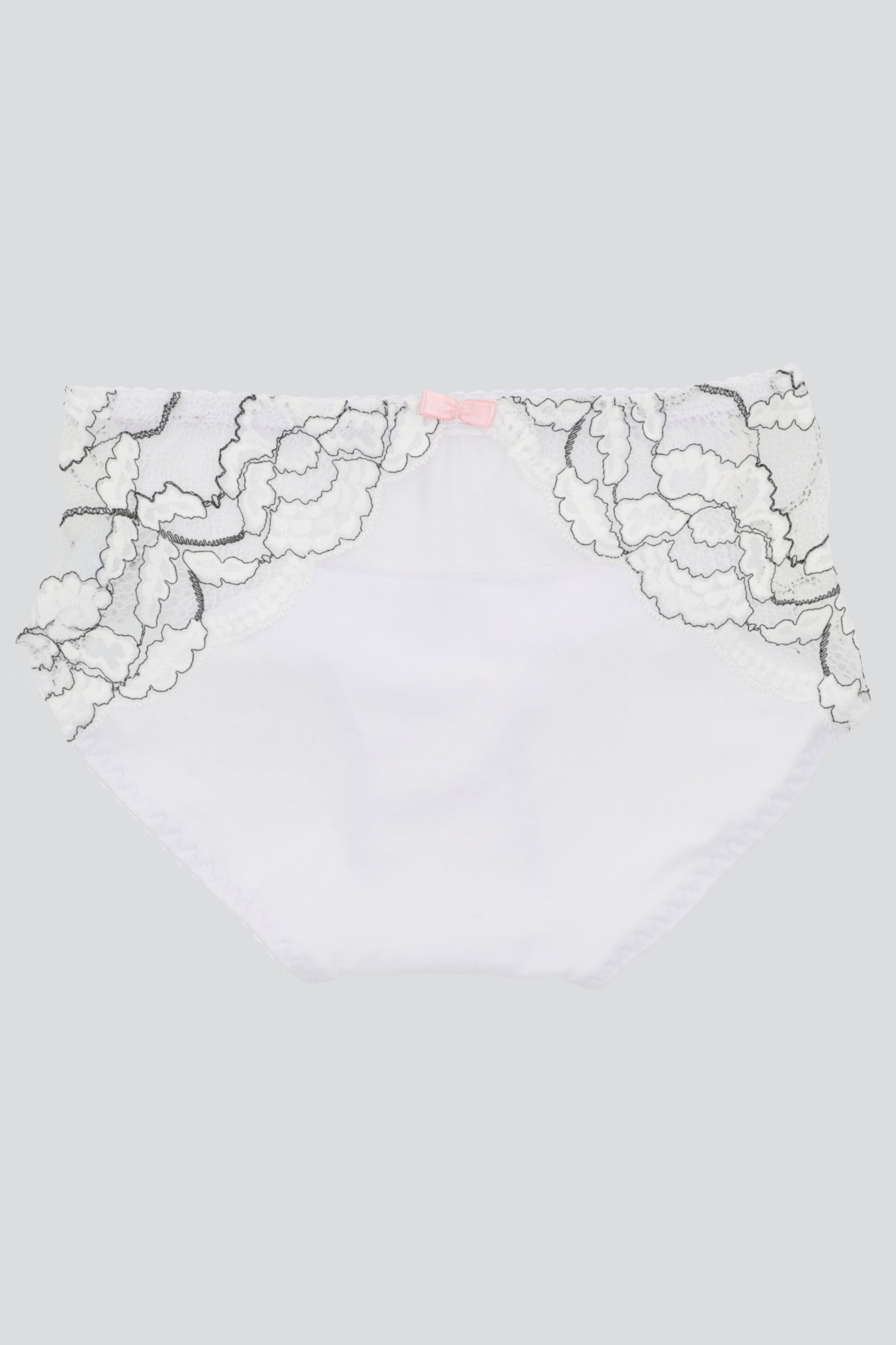 Bikini encaje picueta CREMA