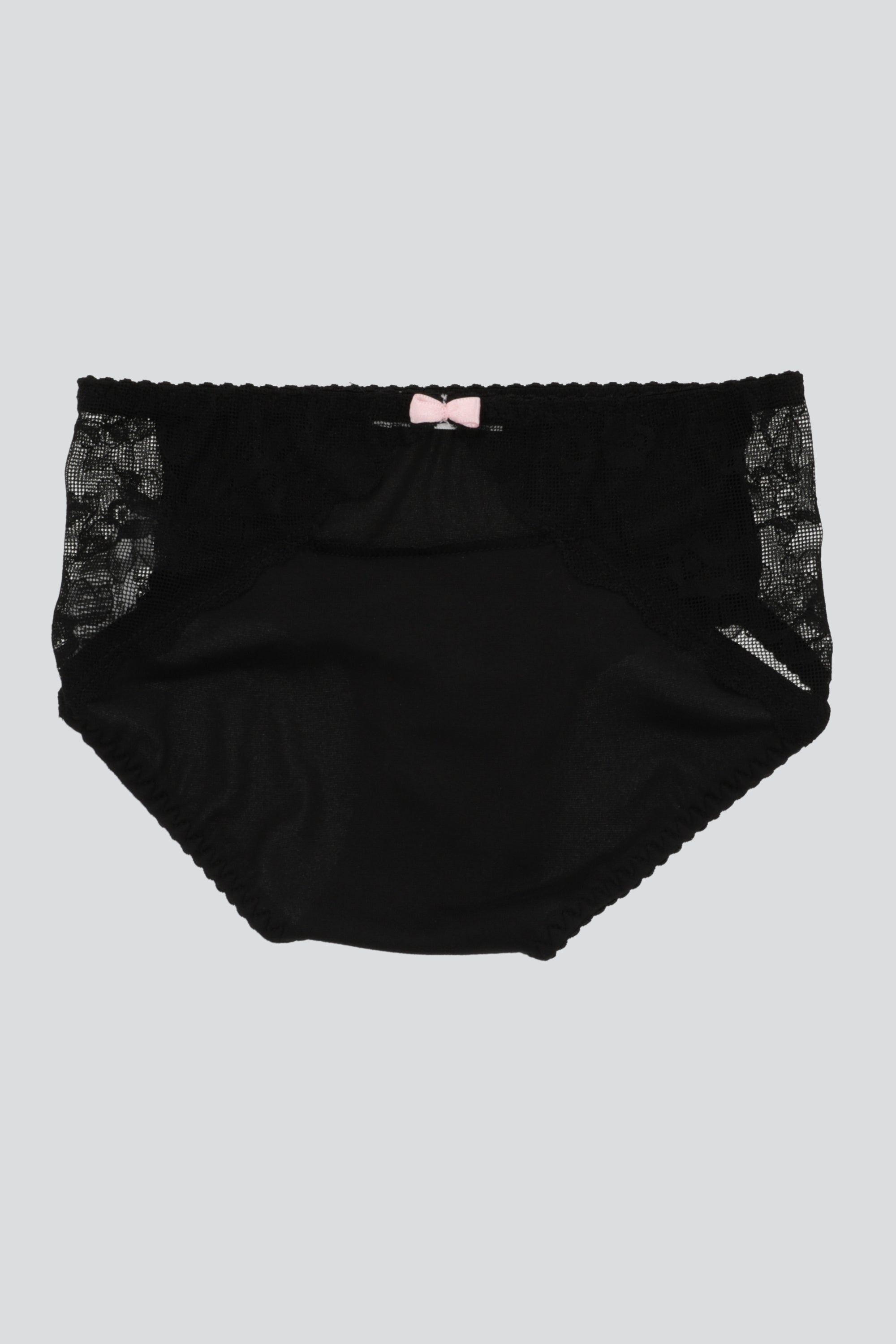 Bikini encaje picueta NEGRO