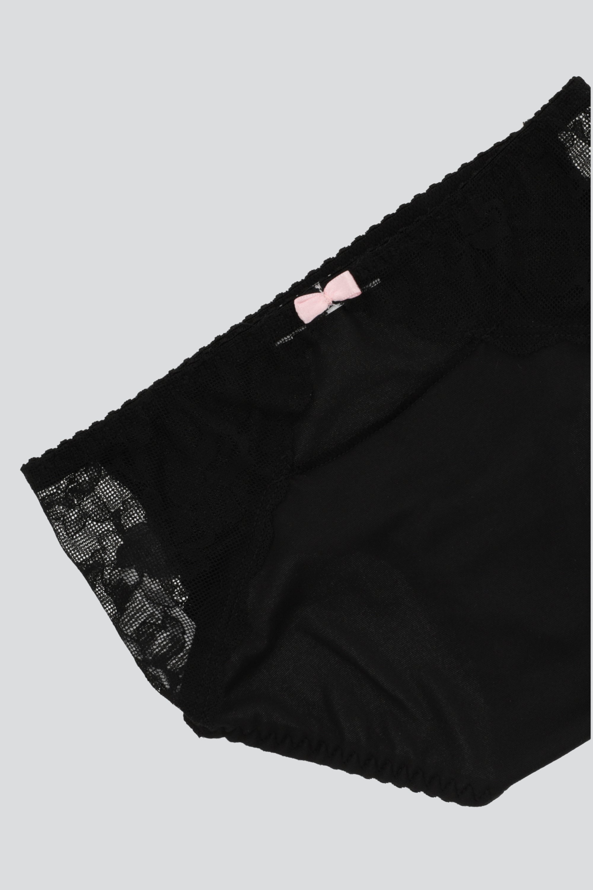Bikini encaje picueta NEGRO
