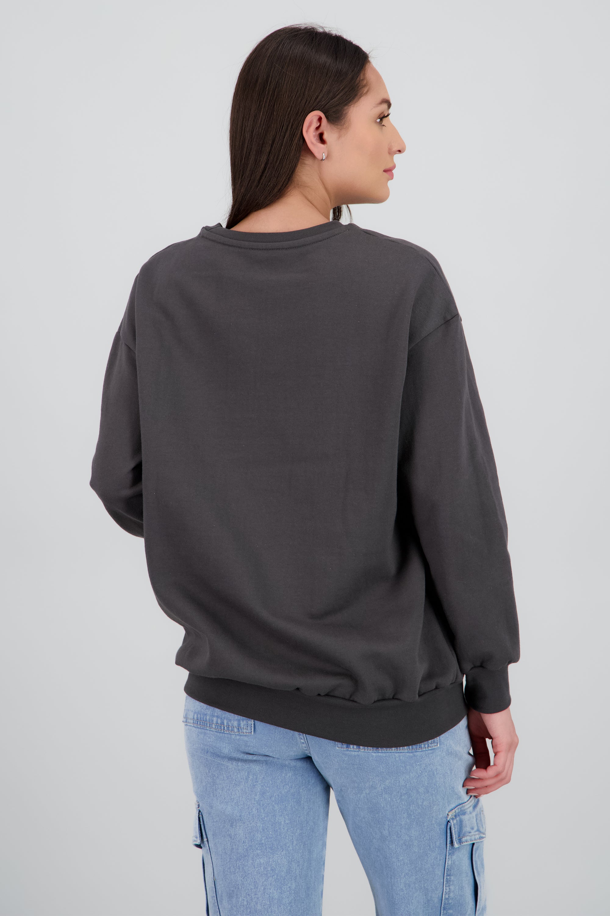 Sudadera Olivia Rodrigo get him back GRIS OBSCURO