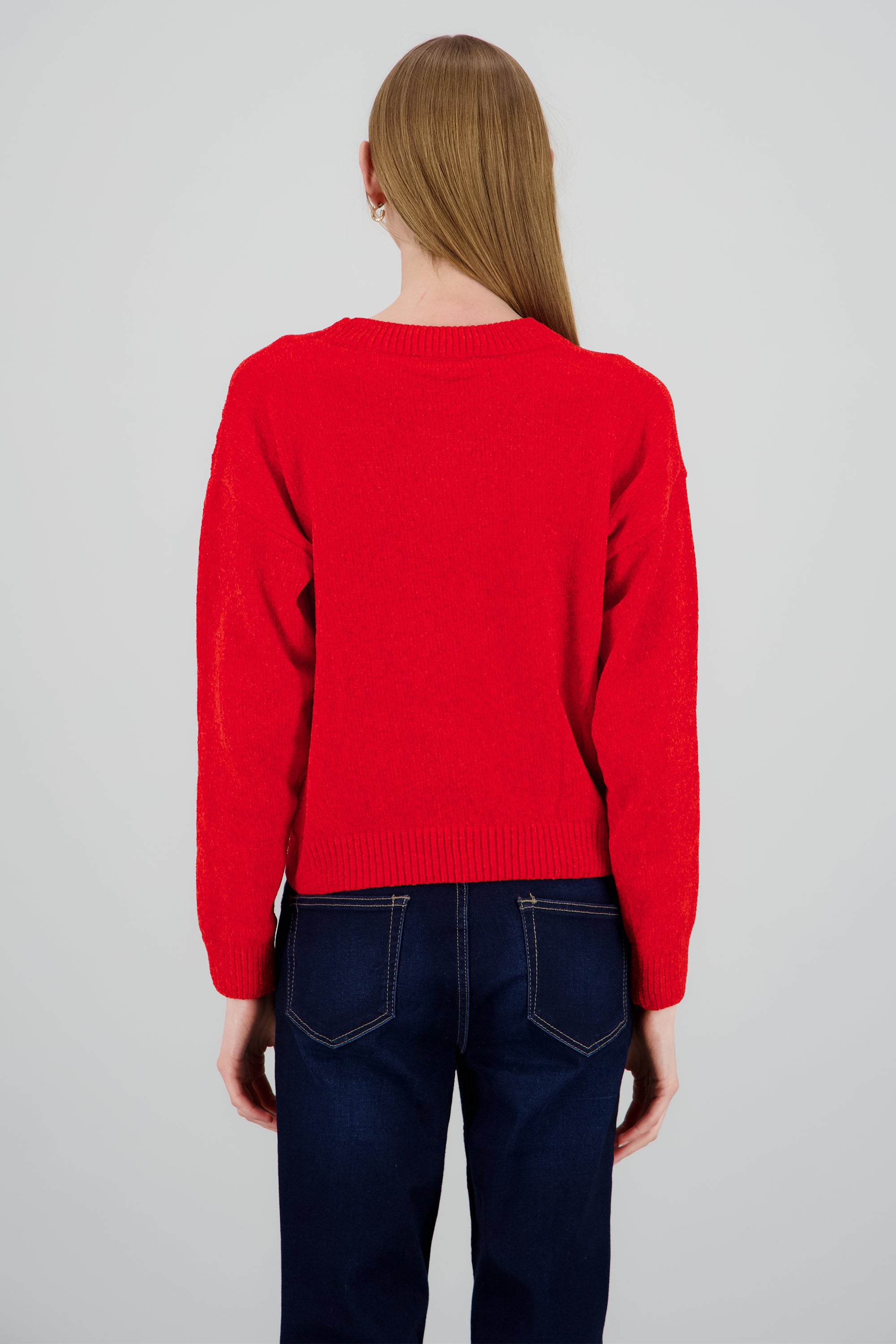 Sueter navidad oso esferas ROJO COMBO