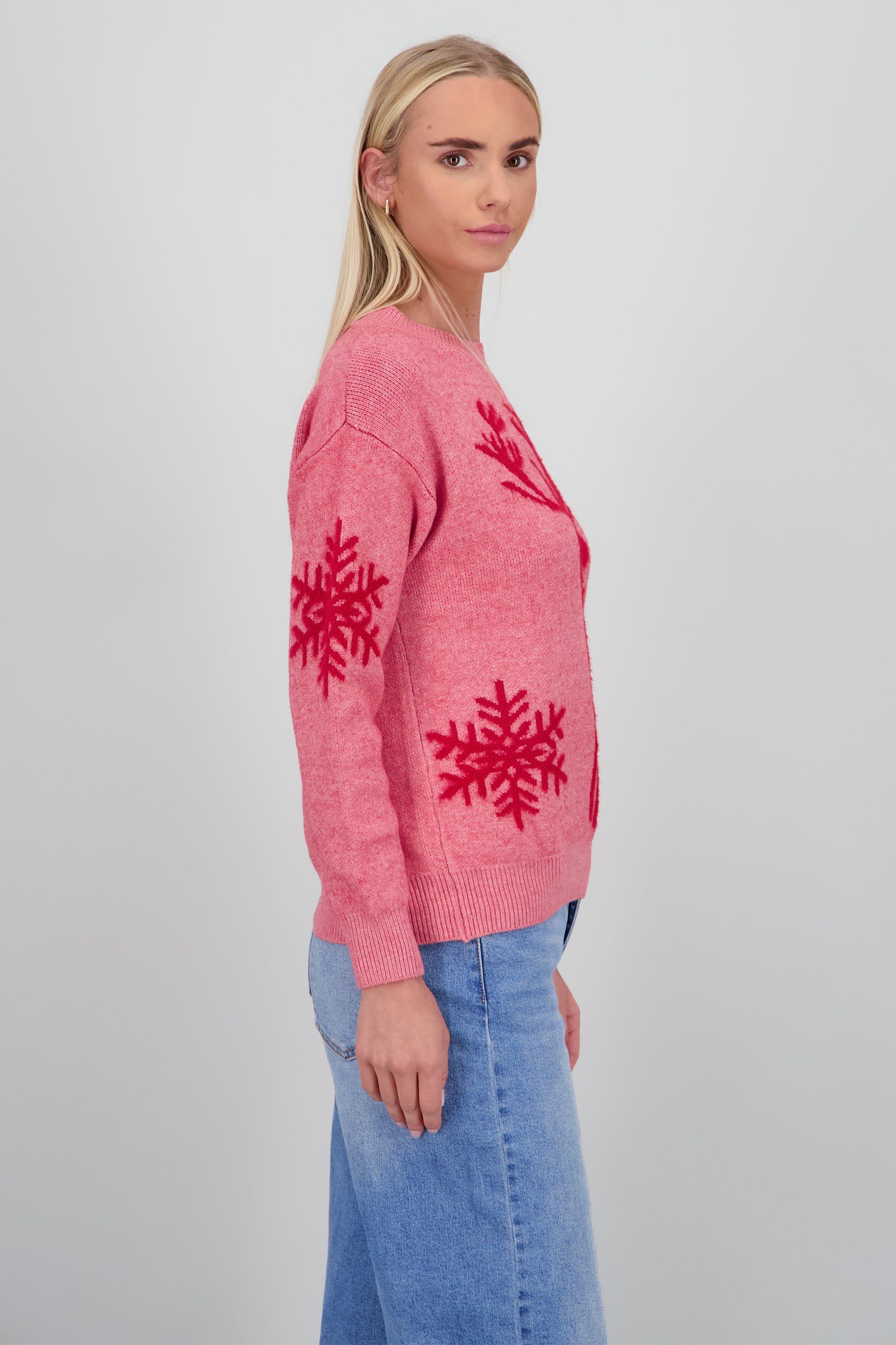 Sueter navidad renos ROJO