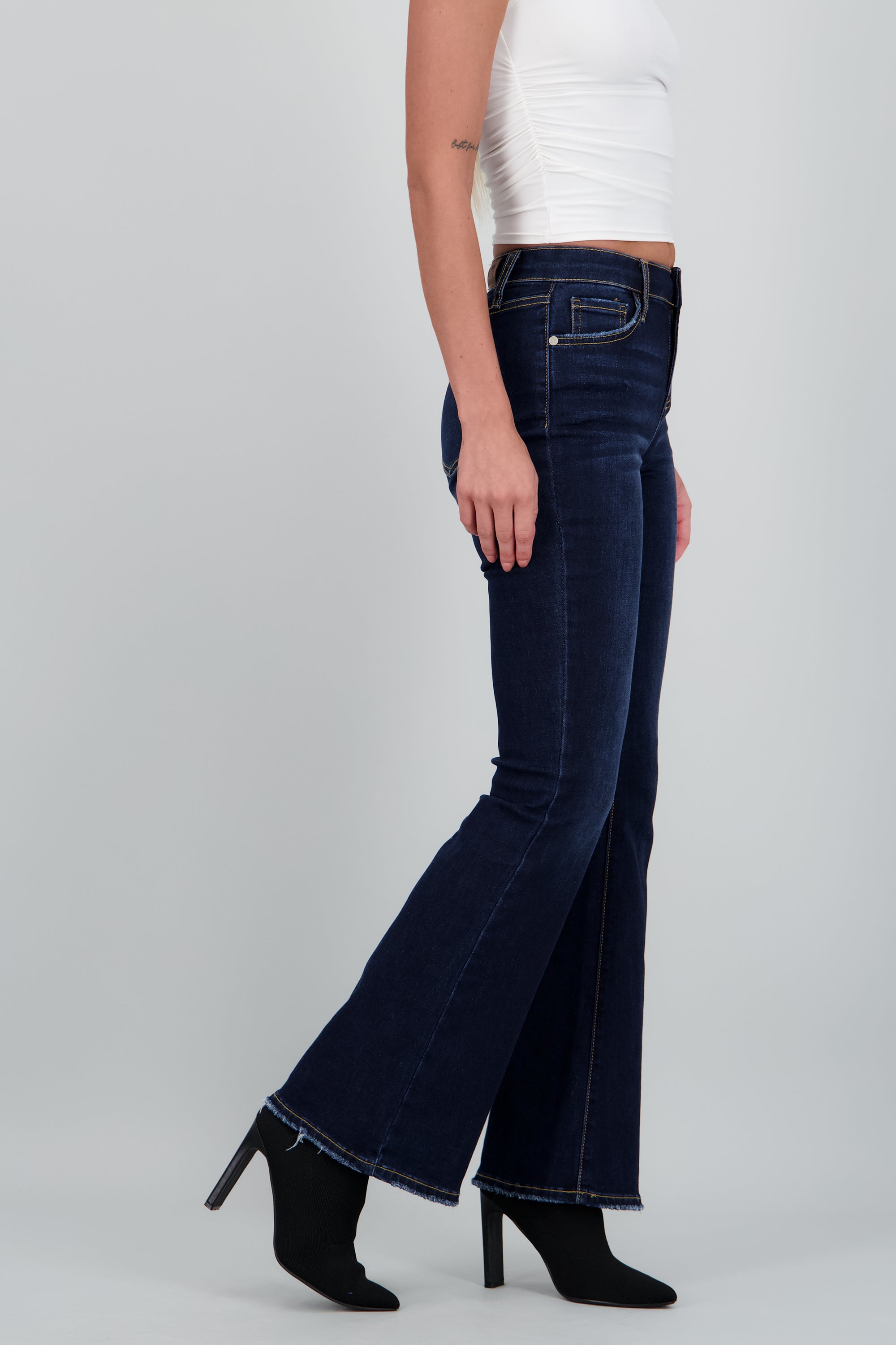 Jeans Wide Flare DARK WASH
