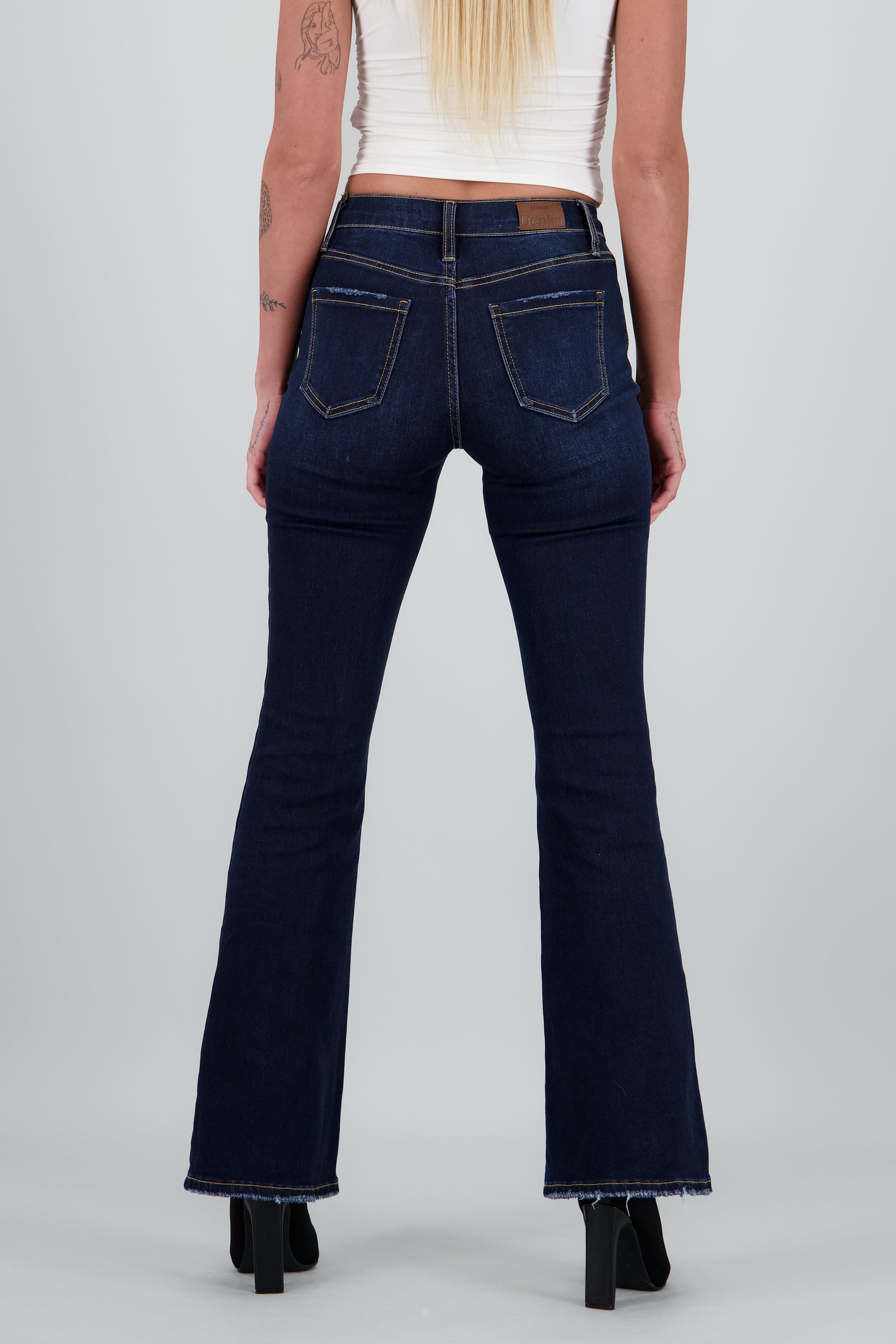 Jeans Wide Flare DARK WASH