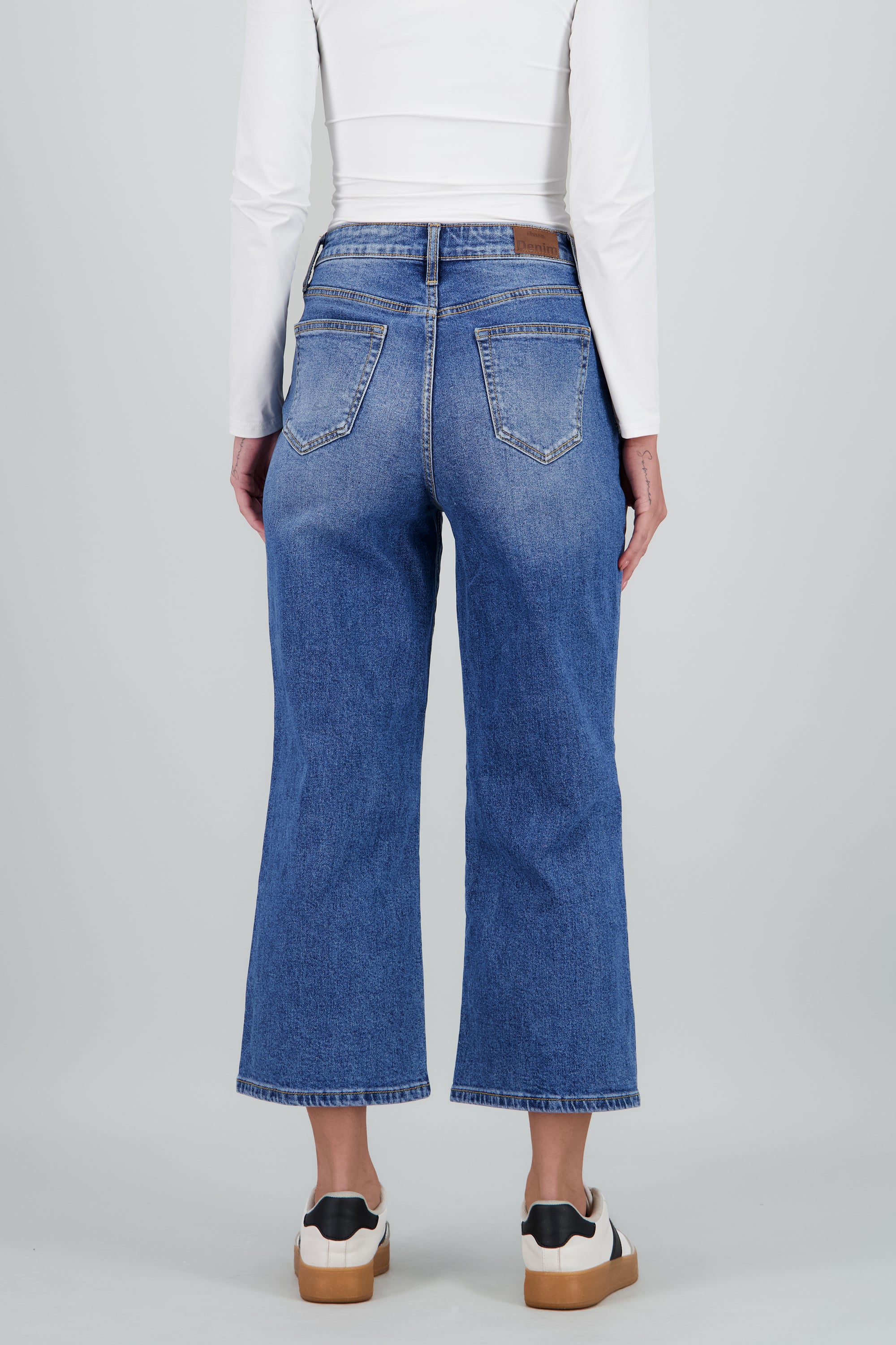 Jeans Effortless Culotte MEDIUM WASH