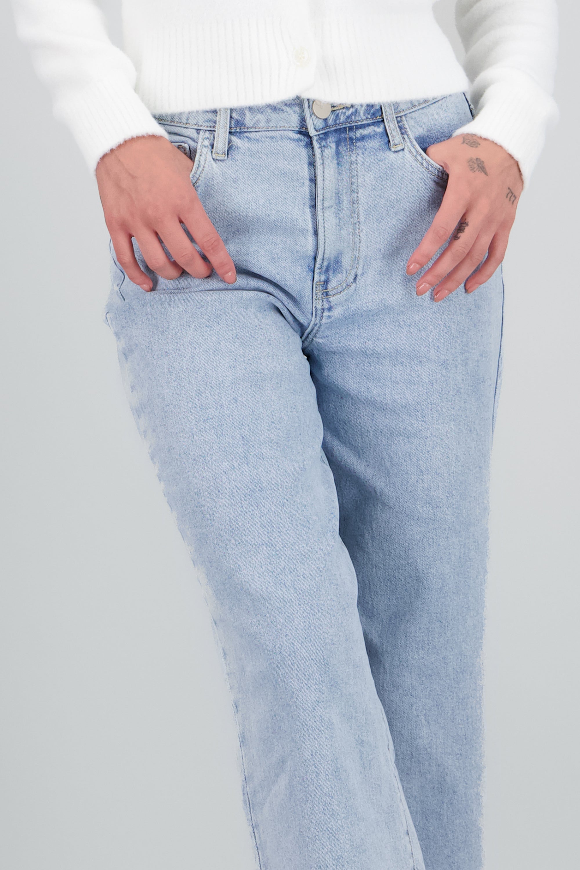 Jeans culotte confort LIGHT WASH