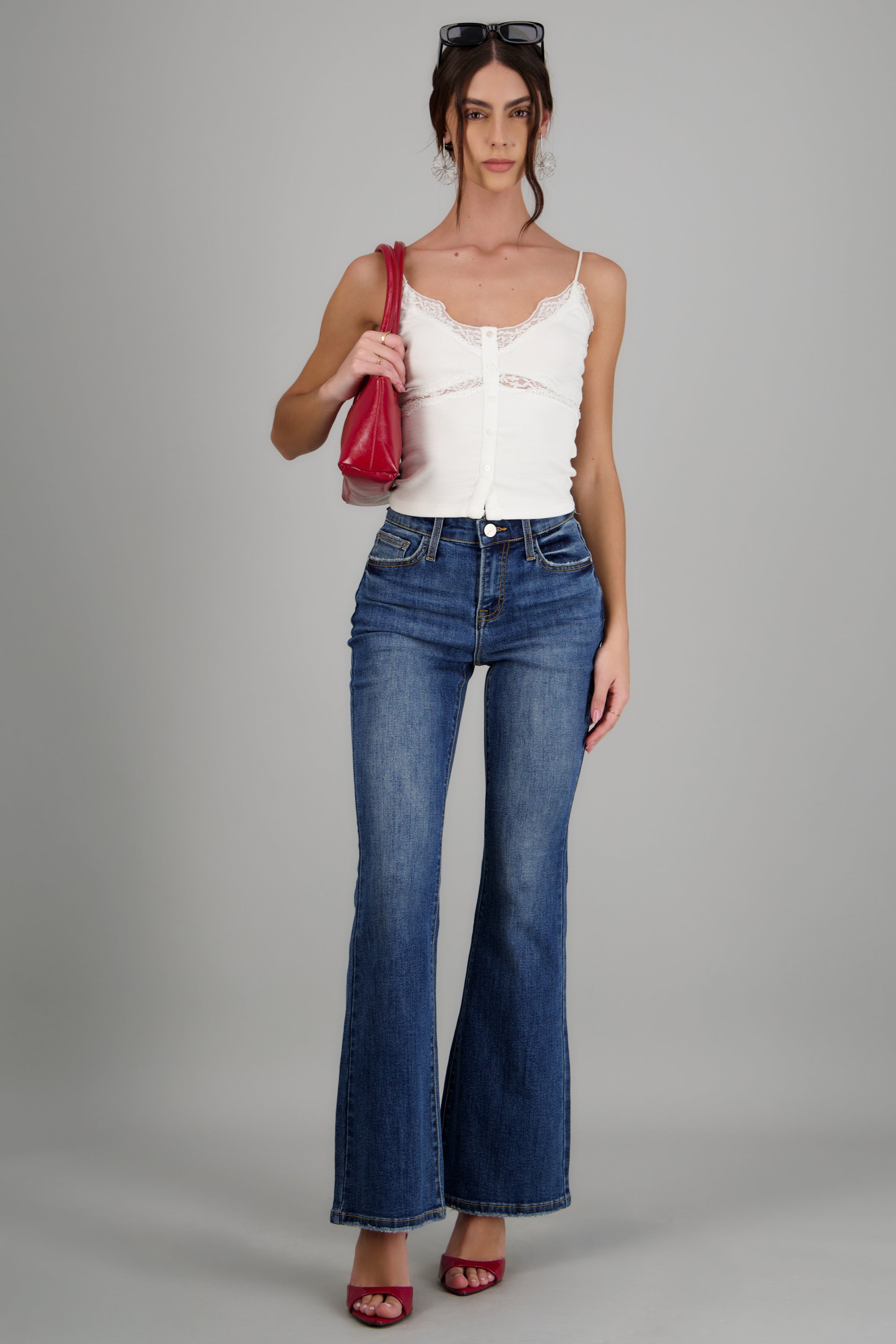 Jeans skinny Flare DARK WASH